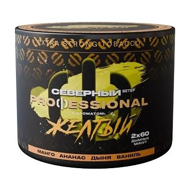Табак для кальяна - Северный Professional - Жёлтый ( с ароматом манго моти, дынный крем ) - 40 г