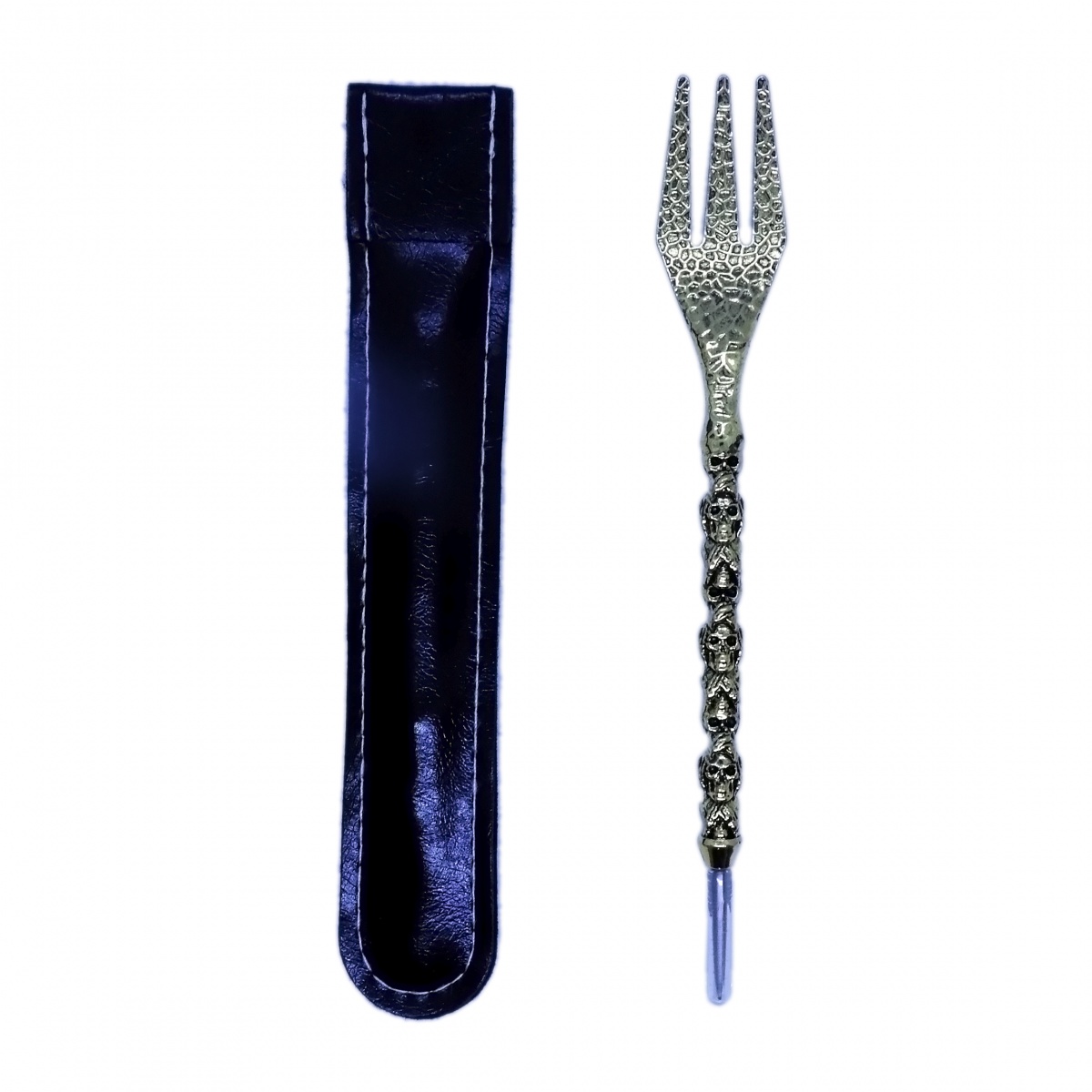 Вилка / шило - Fork & Awl - Scull (золото)