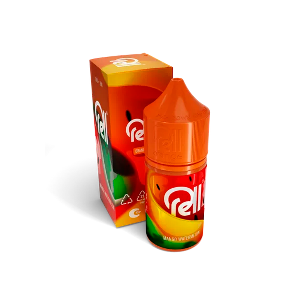 Жидкость для ЭСДН RELL ORANGE - Mango Watermelon ( с ароматом манго-арбуз ) - 10 мл / 18 мг/см3