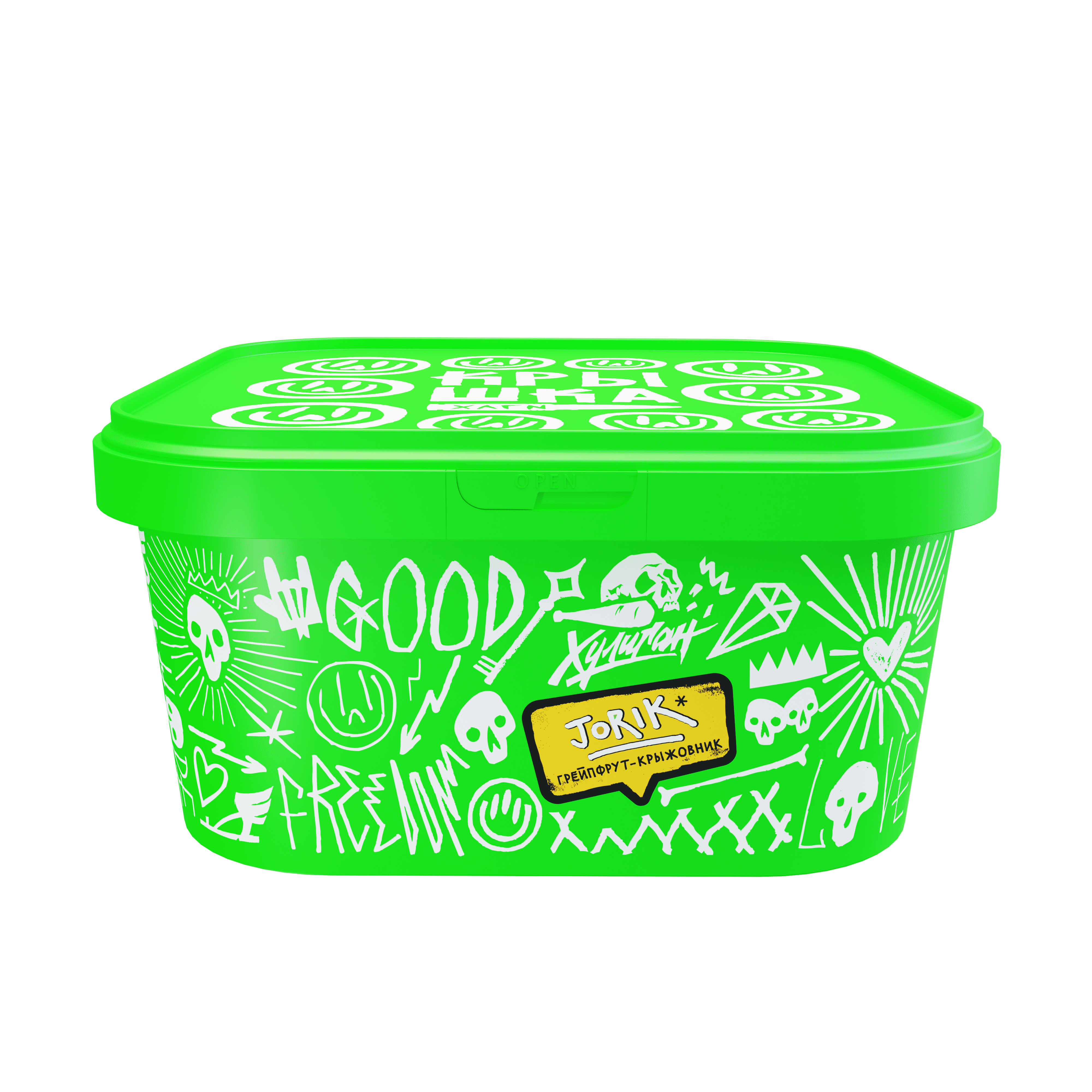 Табак для кальяна - Хулиган - JORIK ( с ароматом грейпфрут крыжовник ) - 200 г