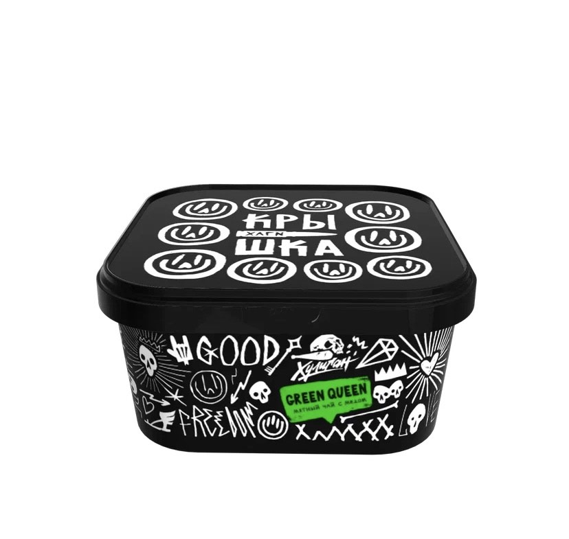 Табак для кальяна - Хулиган - GREEN QUEEN ( мятный чай с медом ) - 200 г