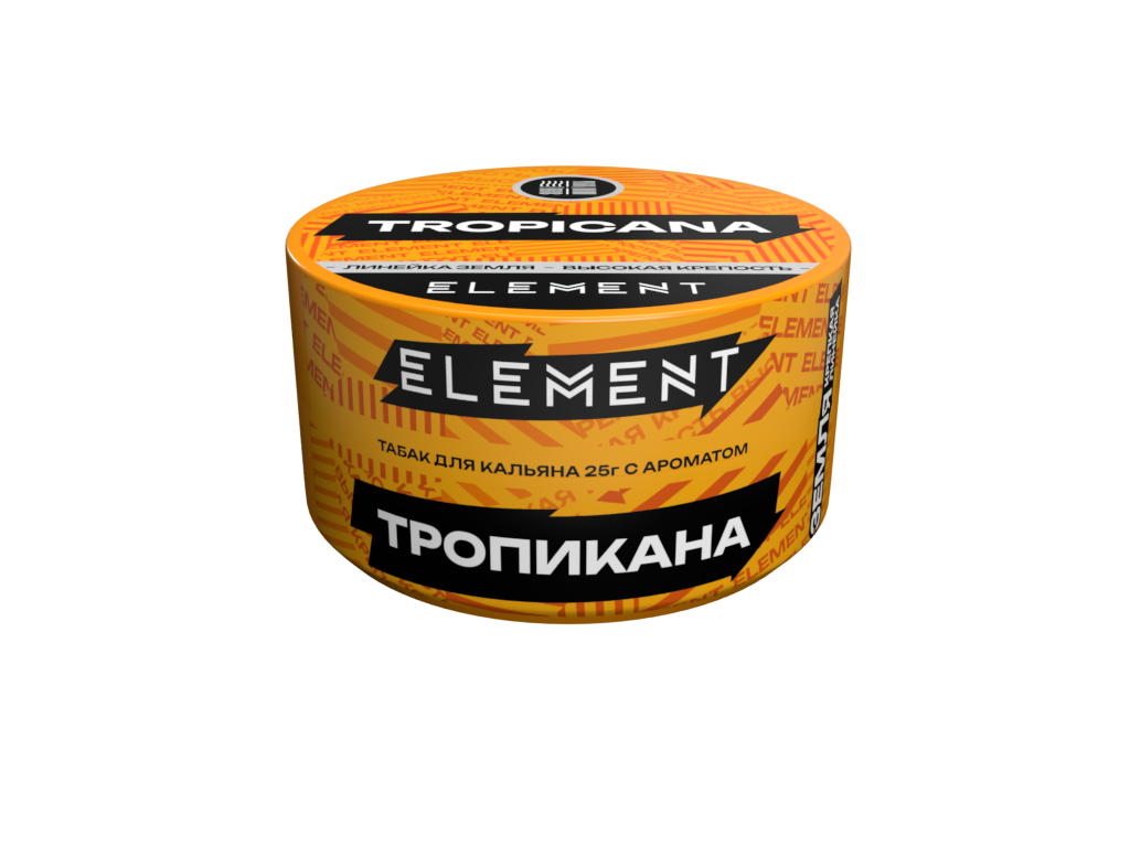 Табак для кальяна - (Oбн.) Element Earth - Tropicana ( с ароматом манго маракуйя персик ) - 25 г