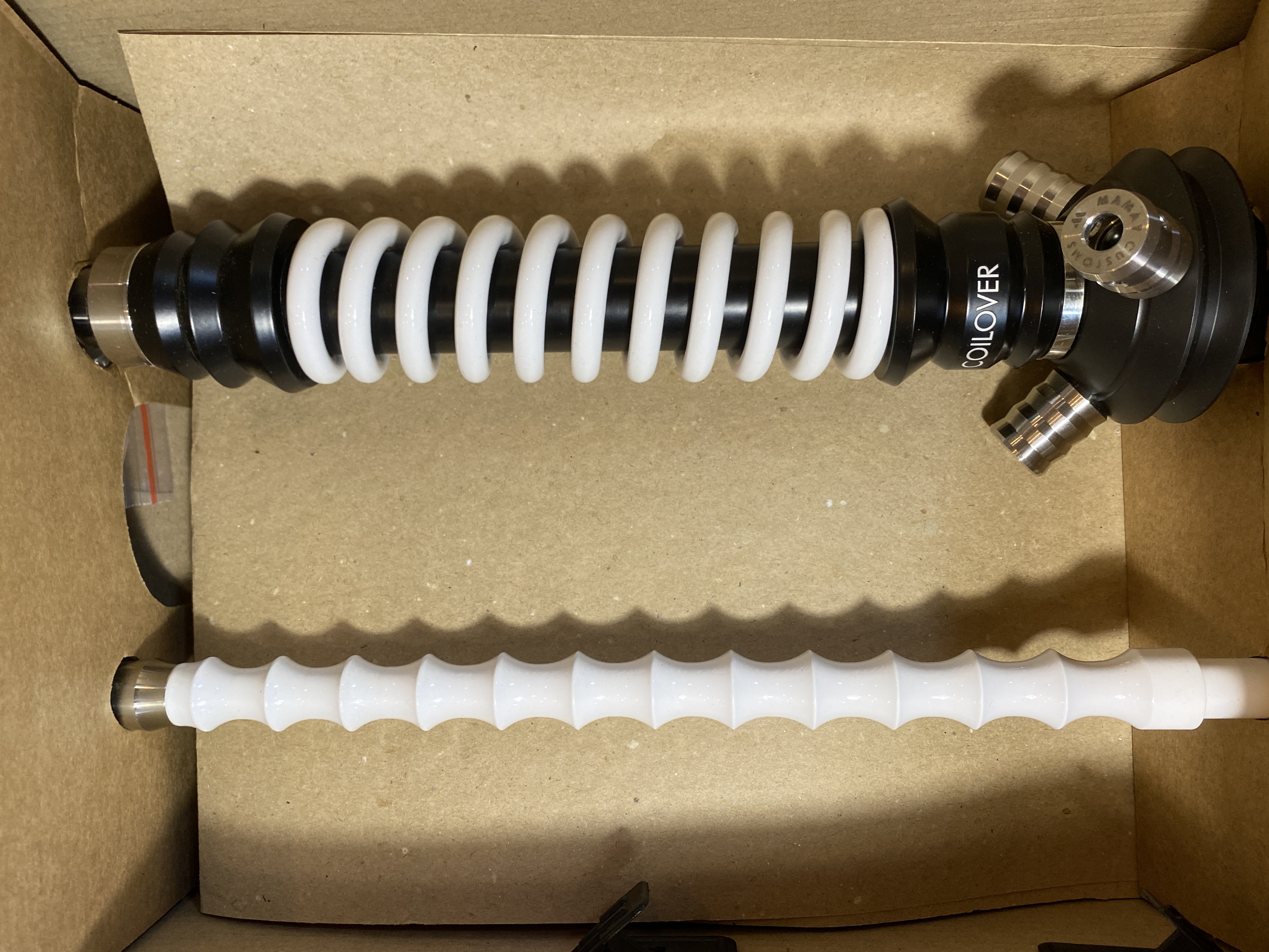 Кальян - Mamay - Coilovers Mini - ( Черный - Белый )