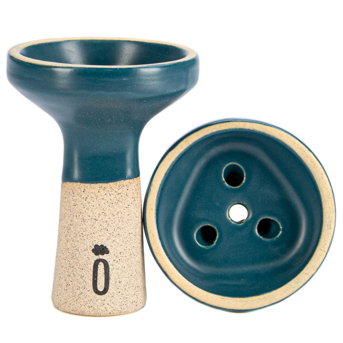 Чаша для кальяна - Облако - TRIO - Black - синий