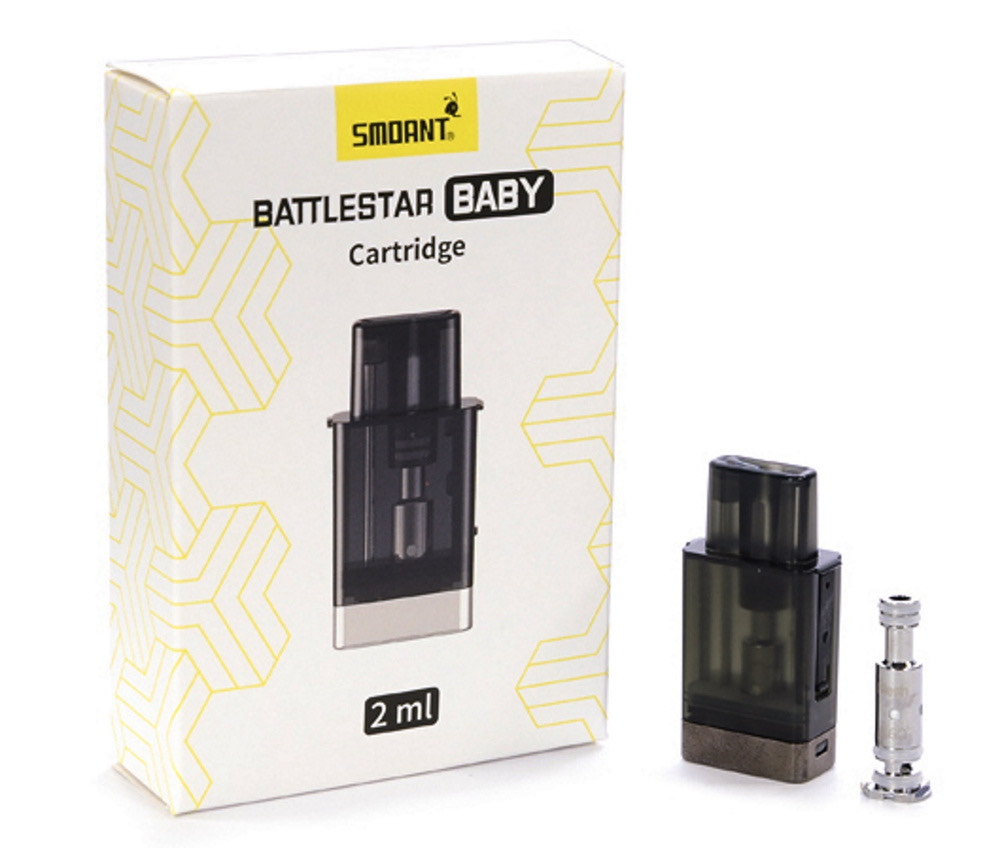 Картридж Smoant - Battlestar Baby - 2 ml / с 2 испарителями - 1 шт