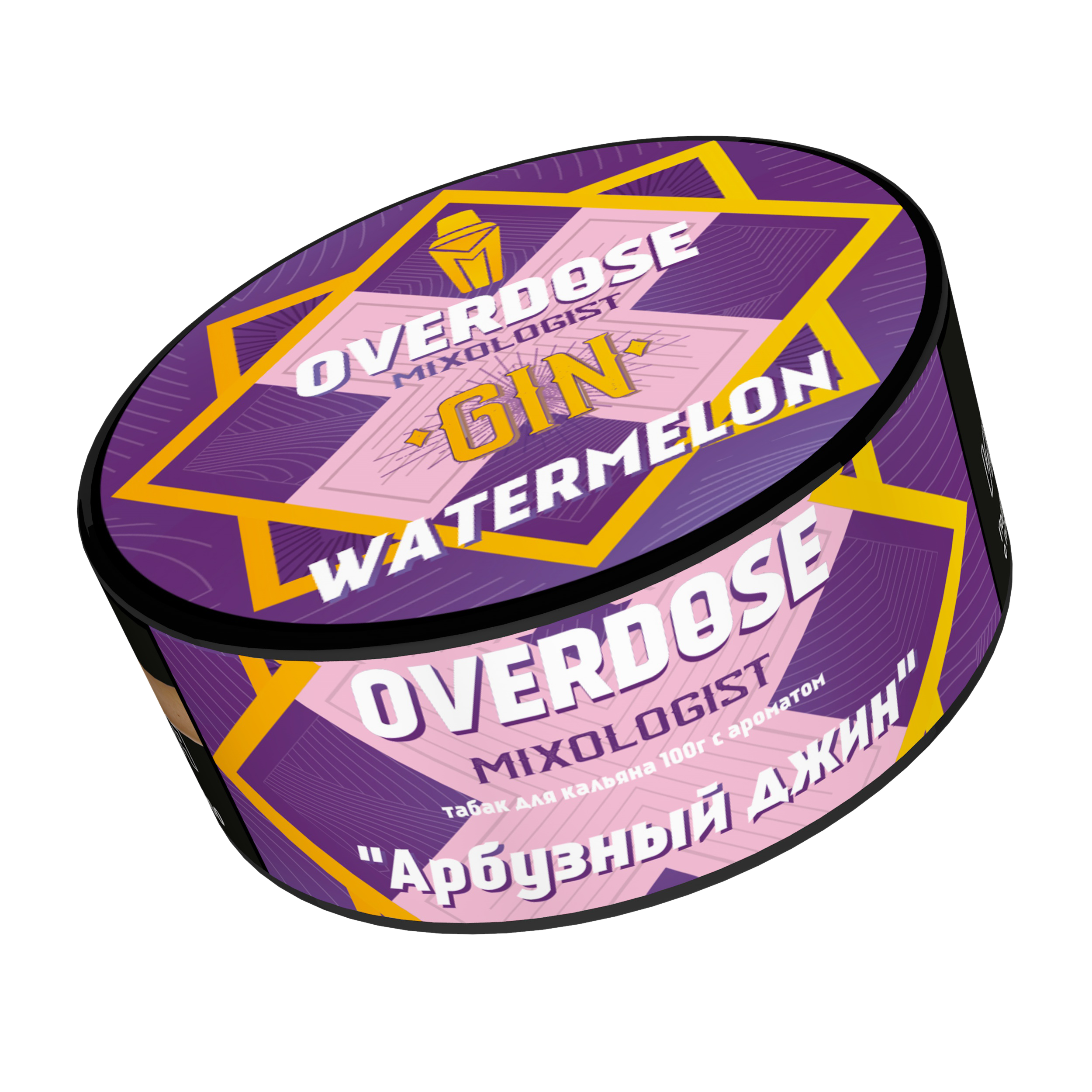 Табак для кальяна - Overdose - Gin Watermelon ( с ароматом арбузный джин ) - 100 г