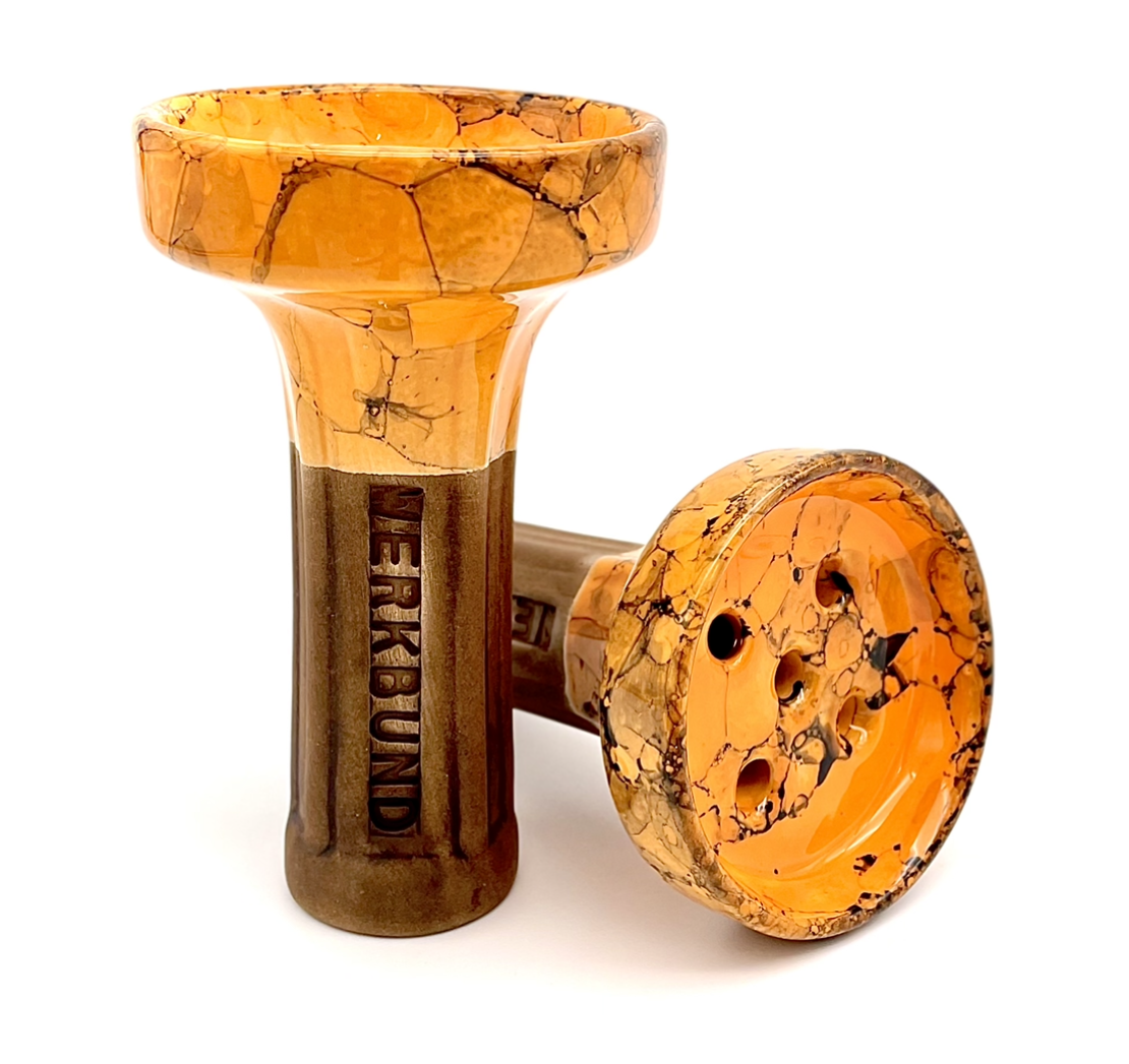 Чаша для кальяна - Werkbund ZEUS - Killer - Bubble Orange Black ( убивашка )