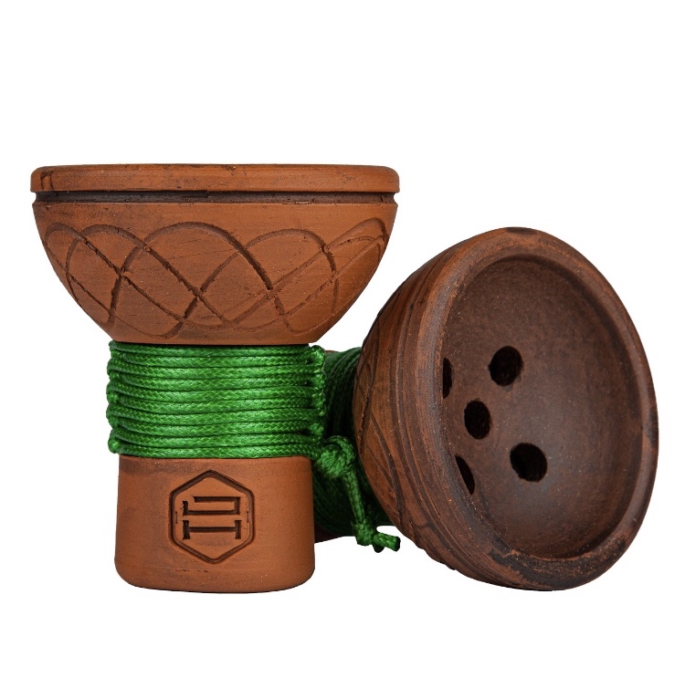 Чаша для кальяна - Japona Hookah - Turkish - GREEN зеленая оплетка ( турка )