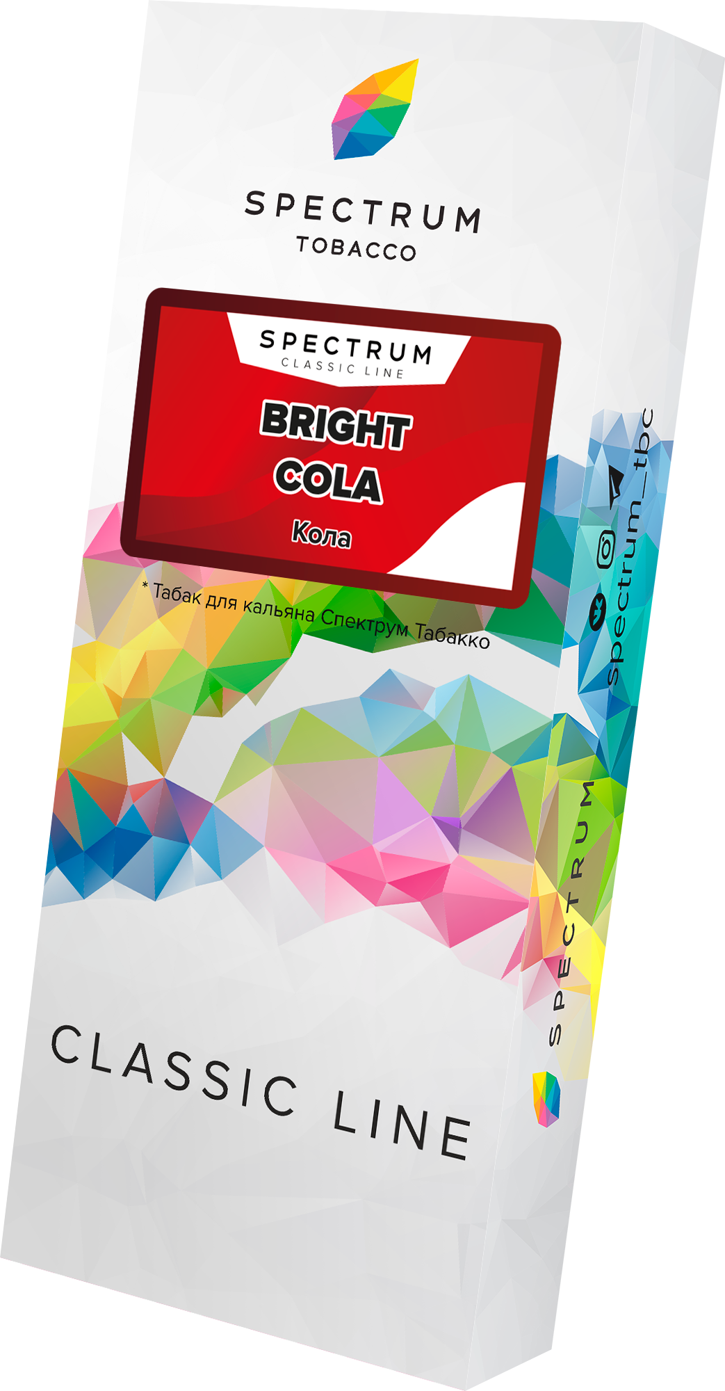 Табак для кальяна - Spectrum - Bright Cola - ( с ароматом кола ) - 100 г