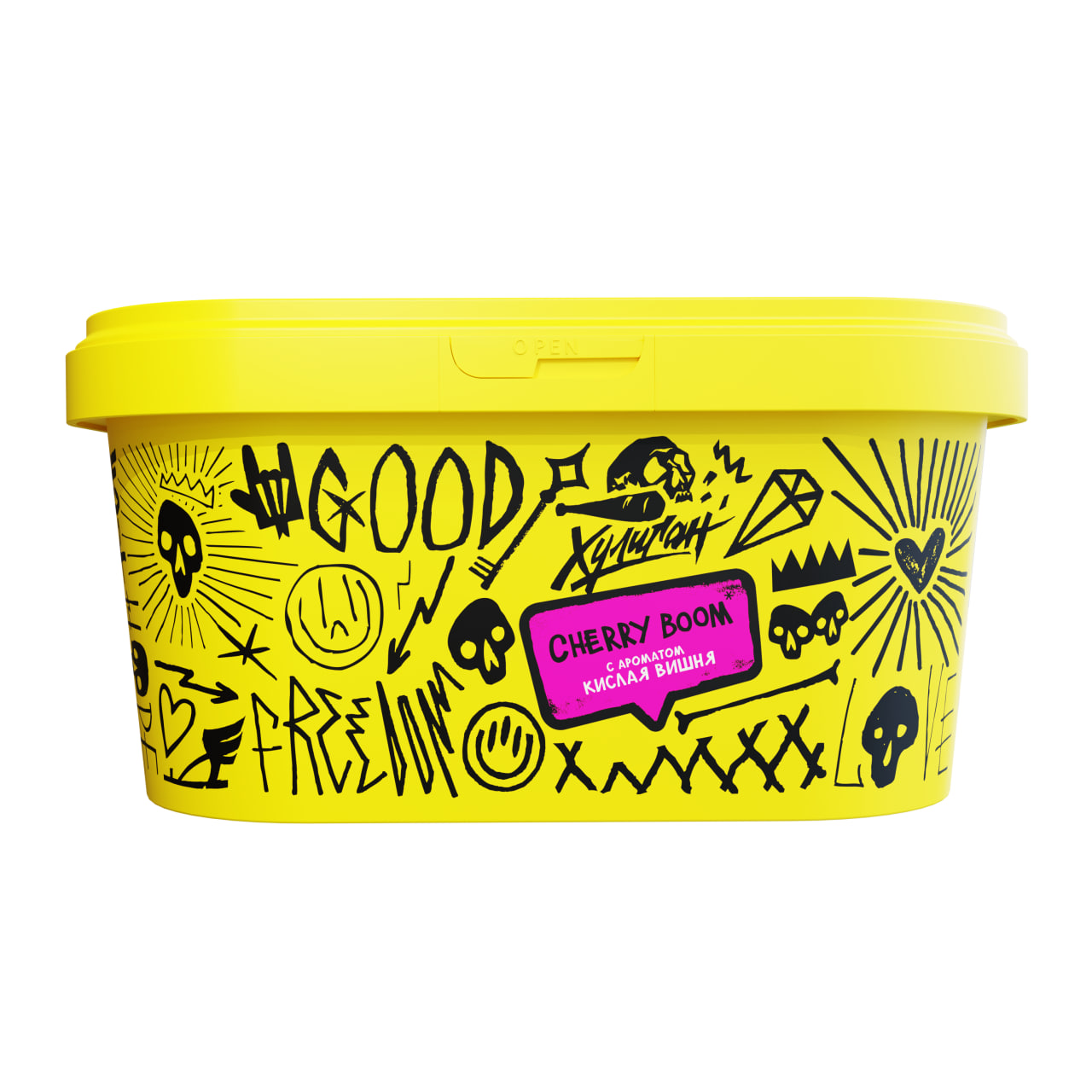 Табак для кальяна - Хулиган - CHERRY BOOM ( с ароматом кислая вишня ) - 200 г