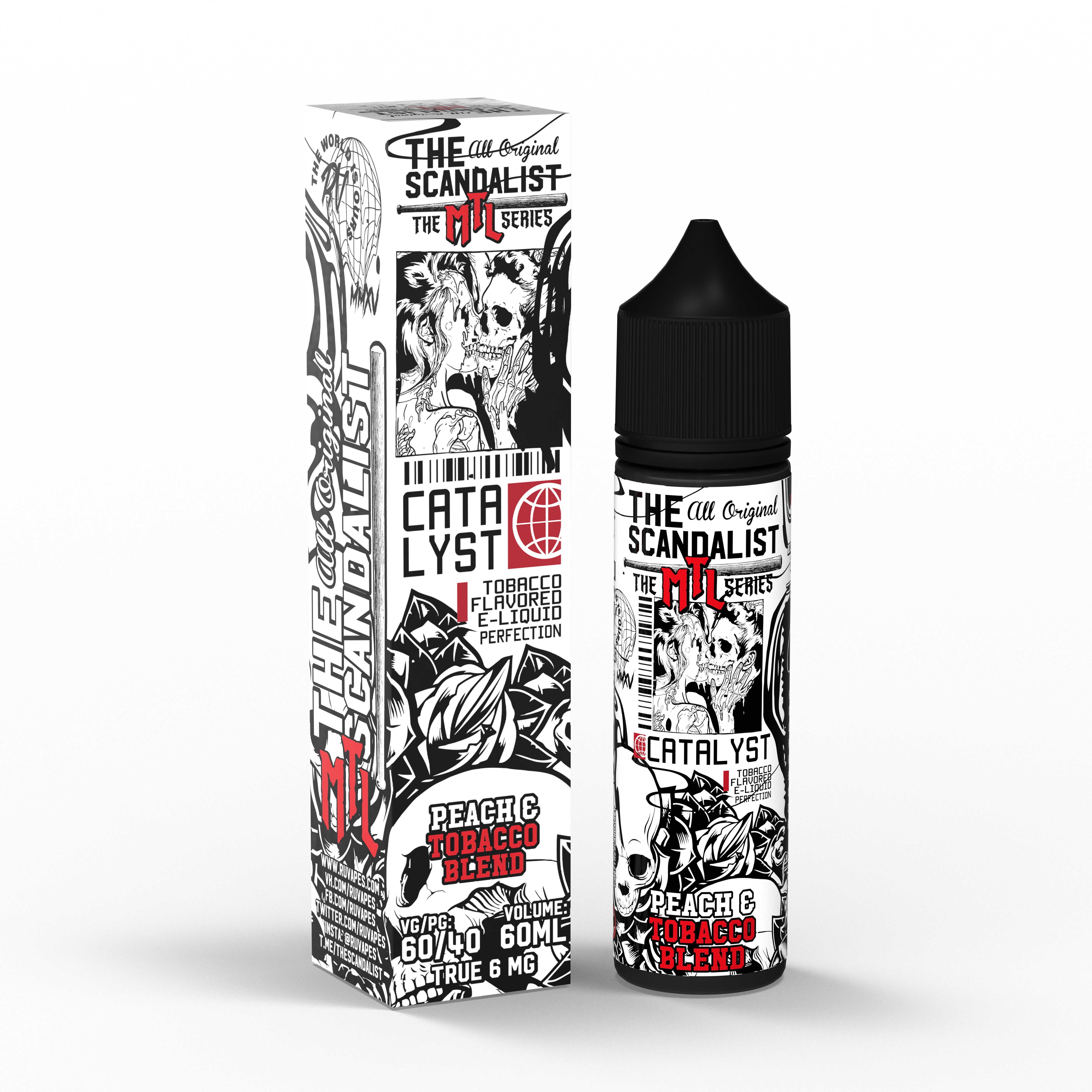 Жидкость - The Scandalist - 6 mg - Сatalyst MTL - 60 ml