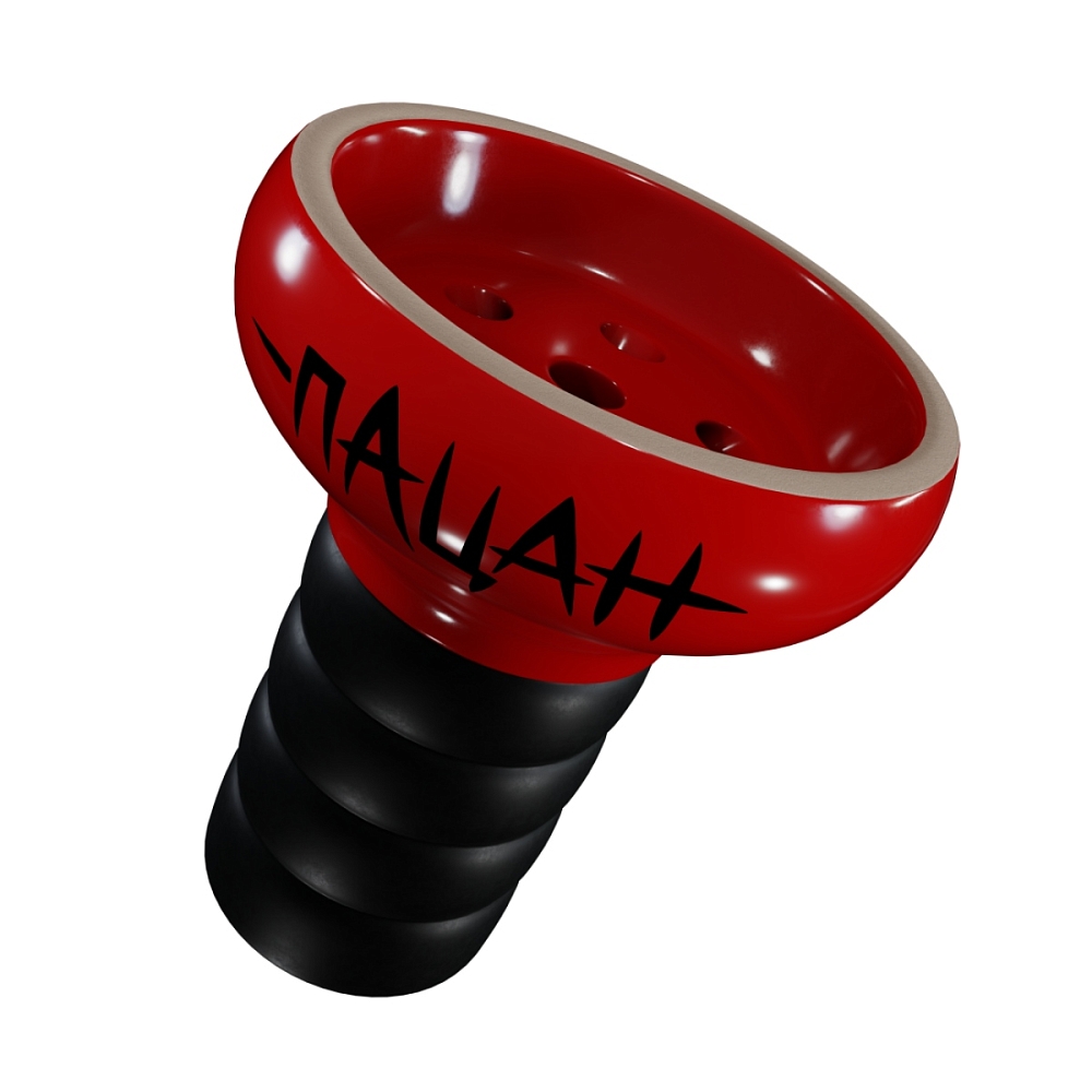 Чаша для кальяна - Хулиган - Пацан - красный ( убивашка )