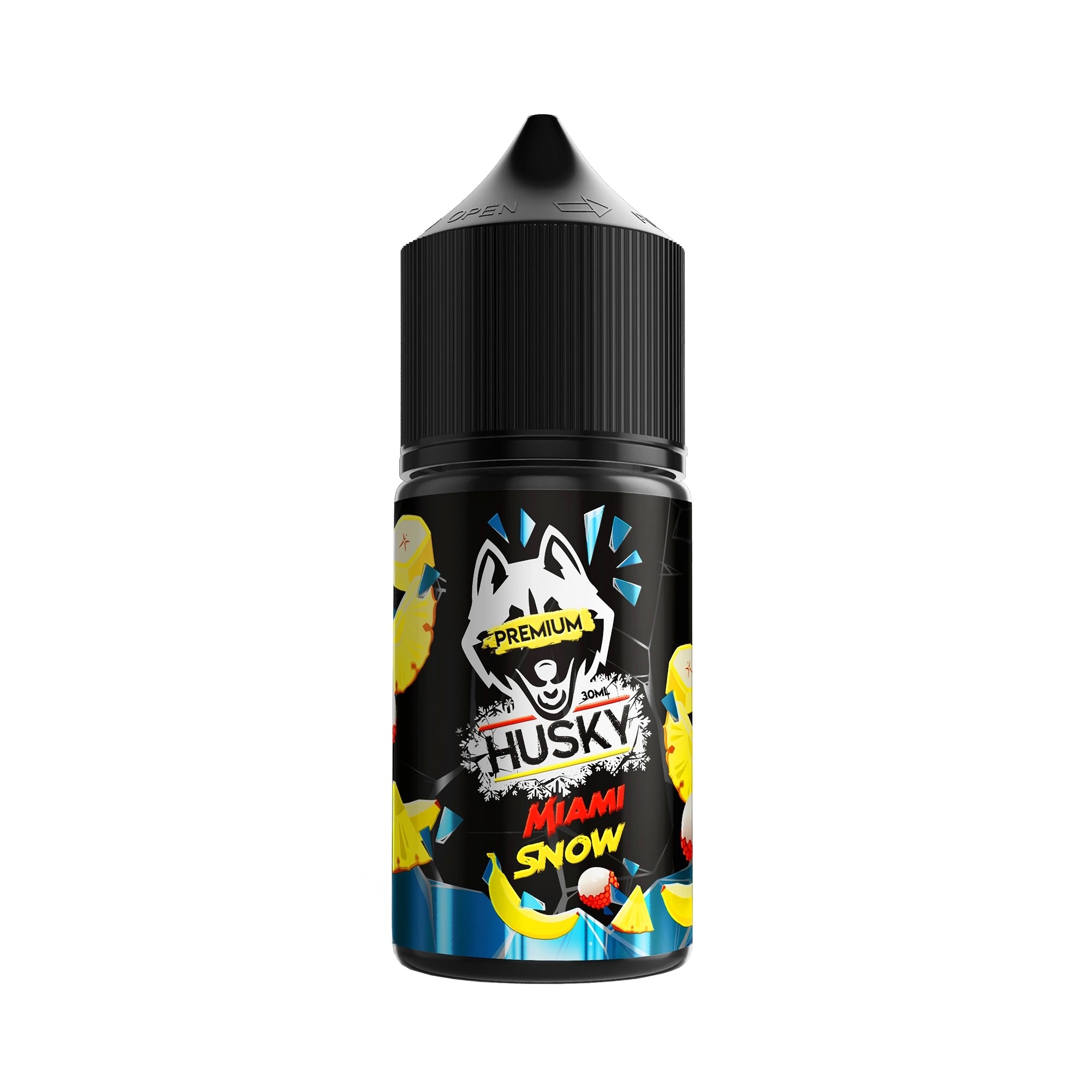 Жидкость - Husky Premium - Miami Snow - salt 20 strong - 30 ml