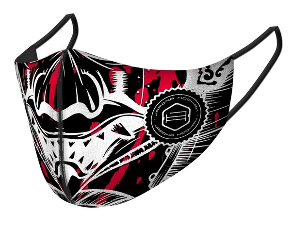 Маска - Japona Mask - Red & Black Samurai