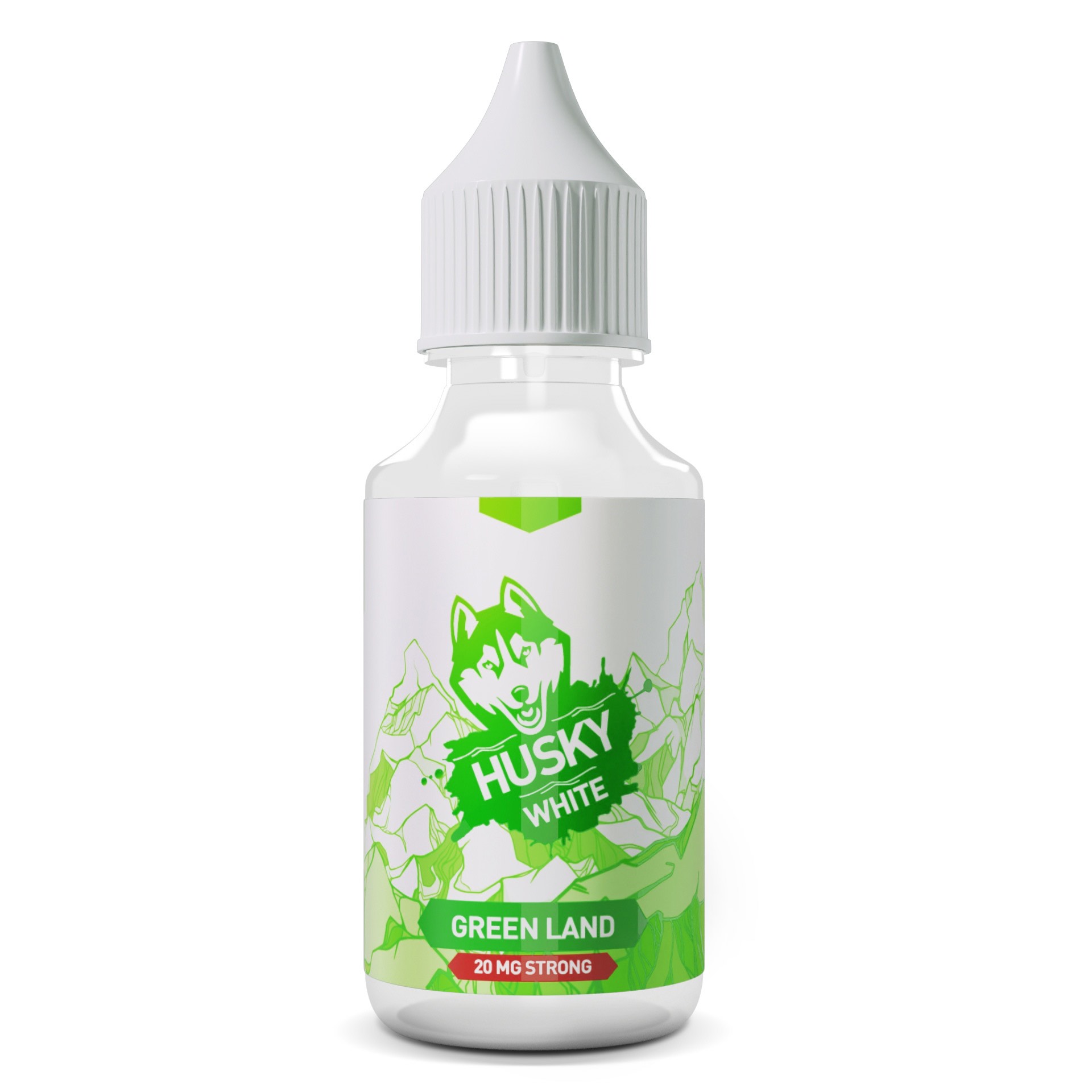 Жидкость - Husky - Green Land - strong - 30 ml