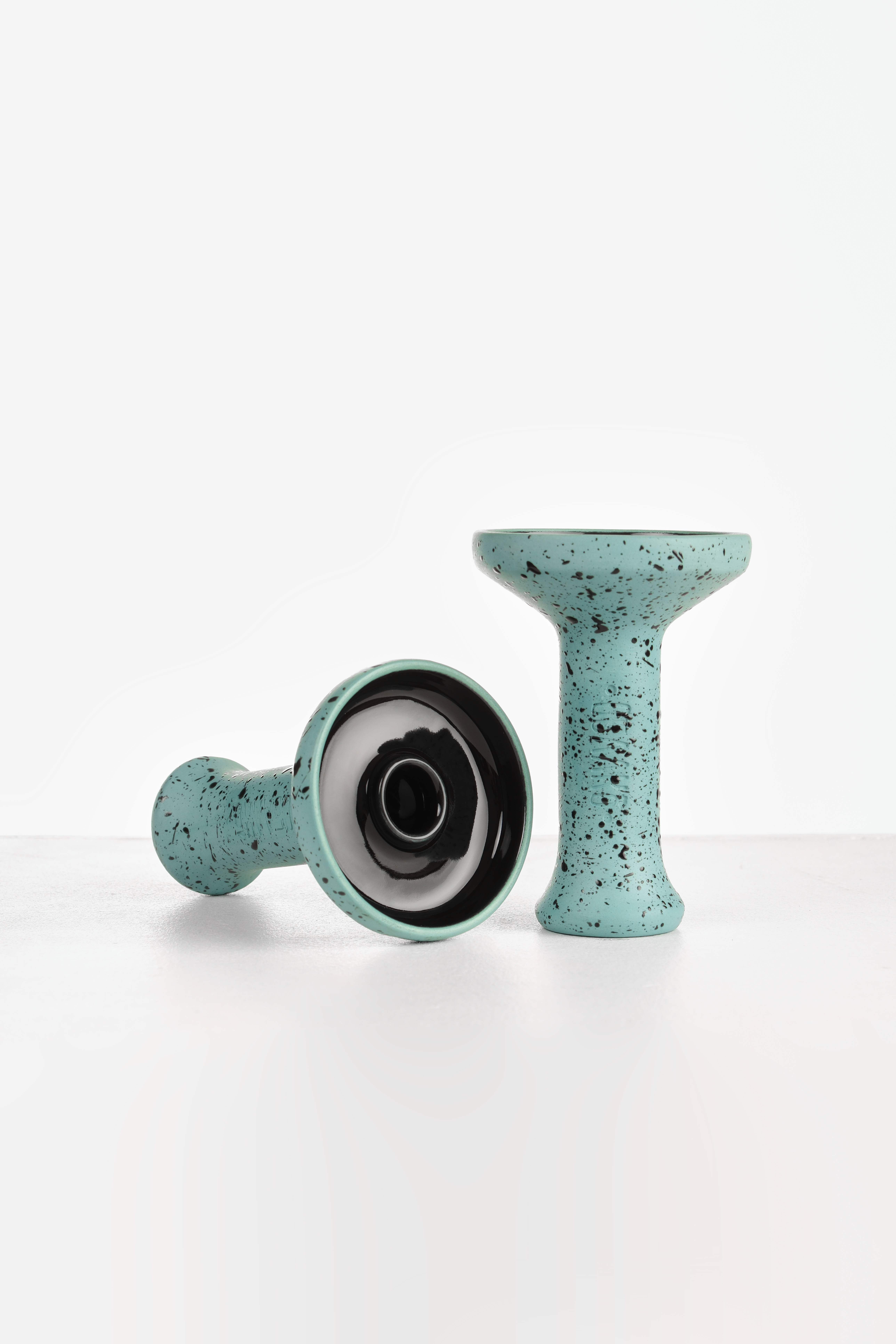 Чаша для кальяна - Облако - Mono - L - Phunnel - голубой с чёрной ( фанэл )