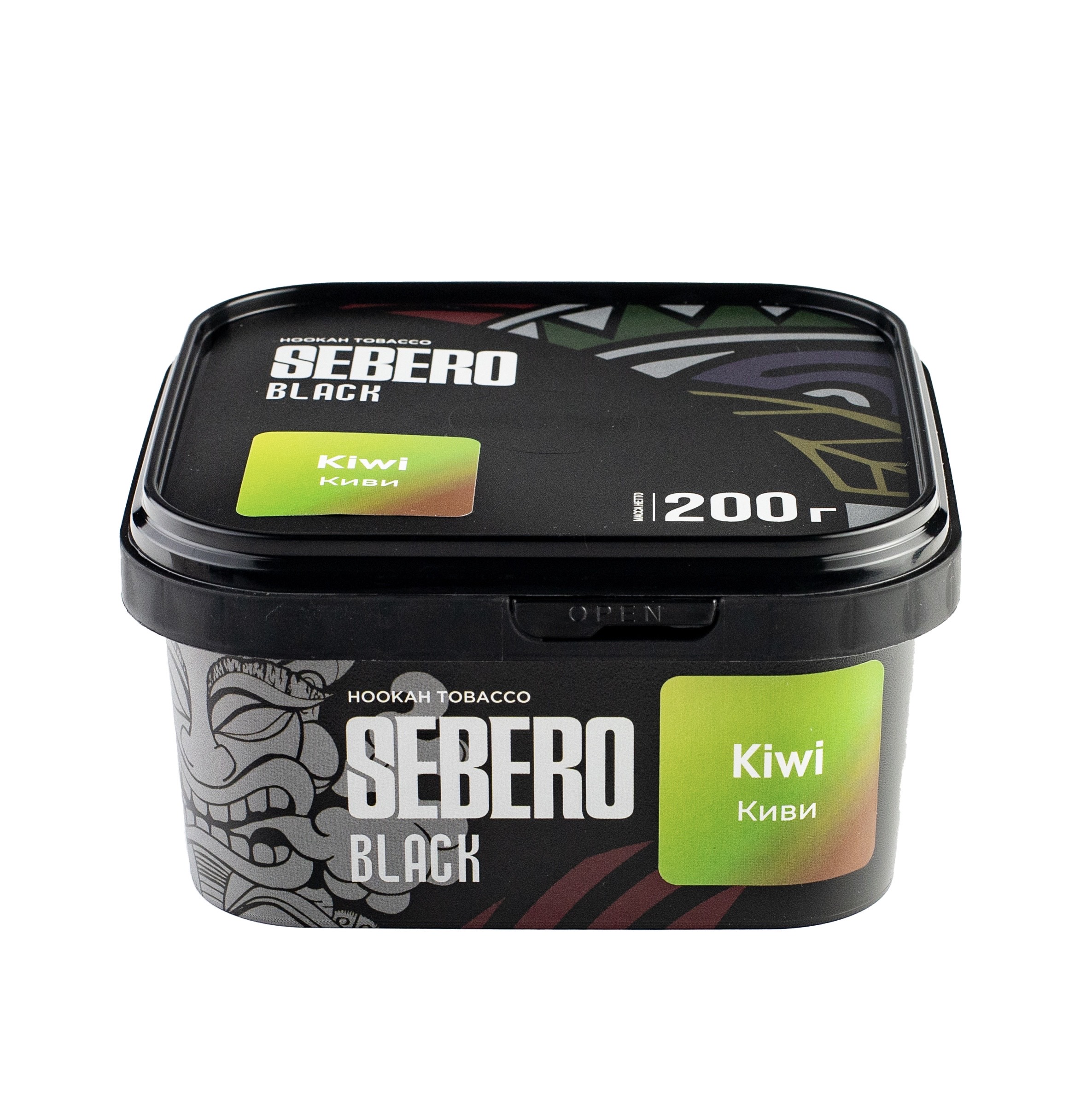 Табак для кальяна - Sebero black - KIWI ( с ароматом киви ) - 200 г
