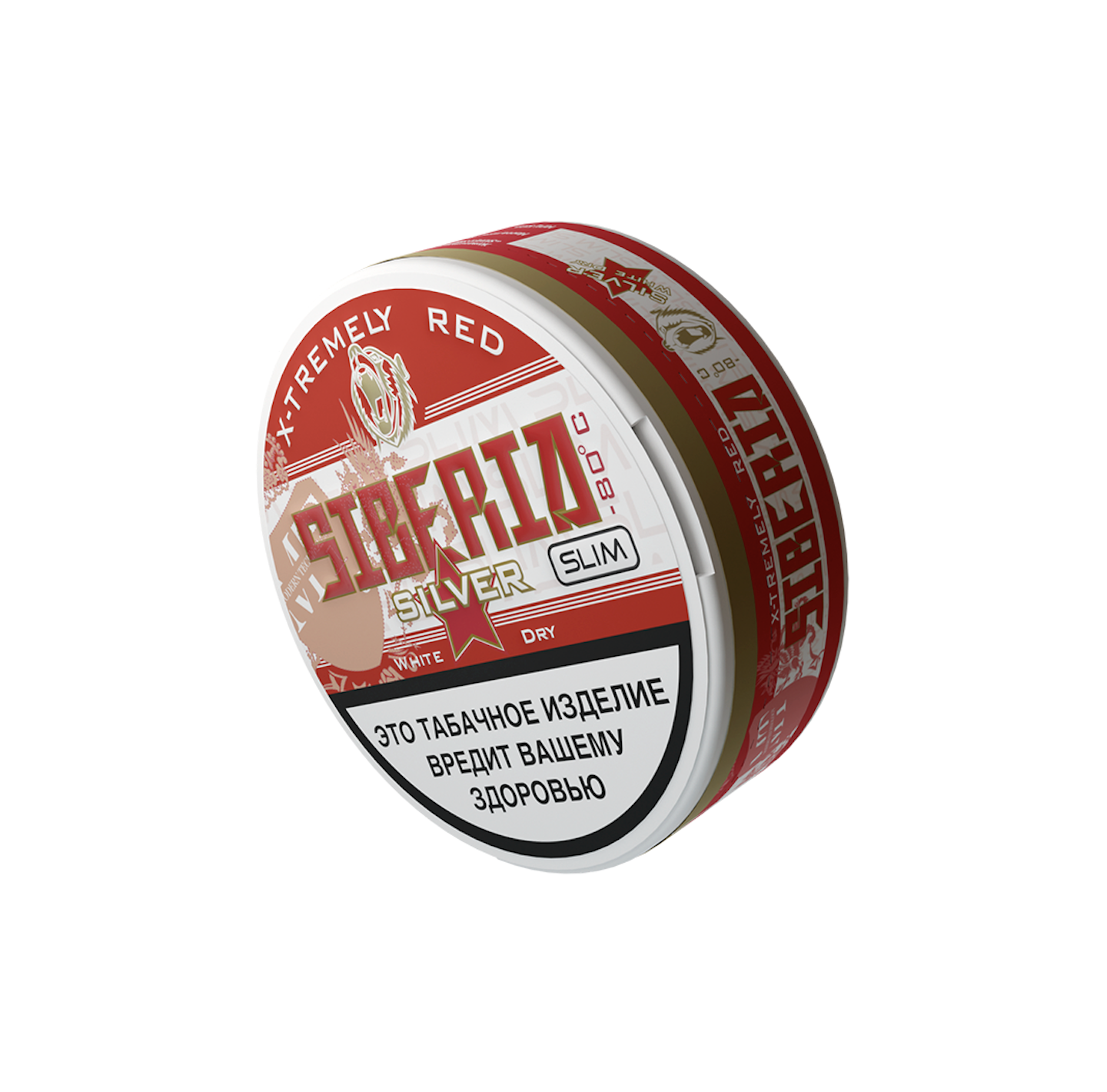 Жевательный табак - SIBERIA silver  - SLIM - 13 г