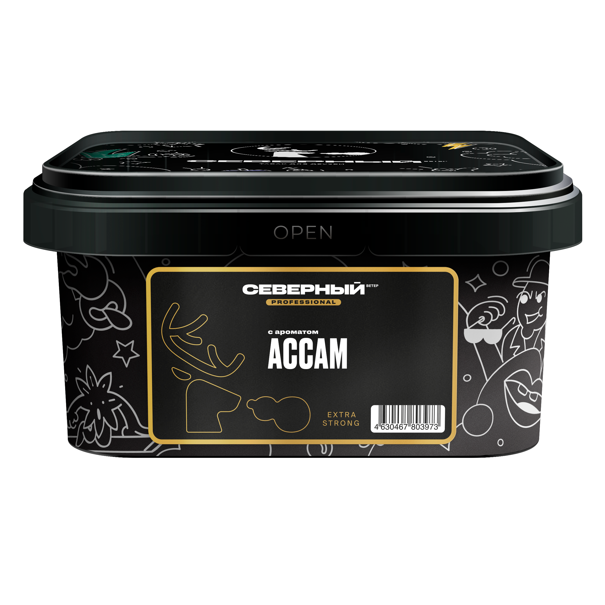 New - Табак для кальяна - Северный PRO - АССАМ ( с ароматом ассам ) - 200 г