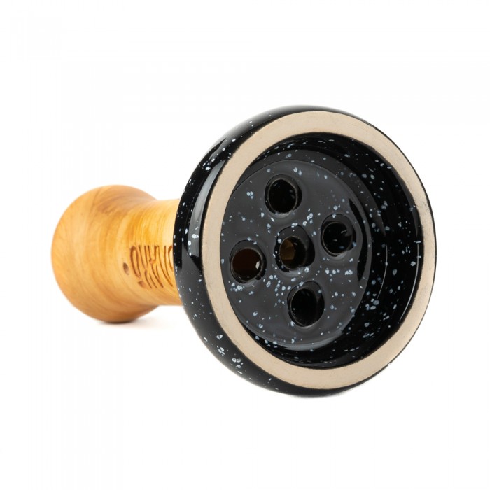 Чаша для кальяна - Облако - Black Glaze - космос черный