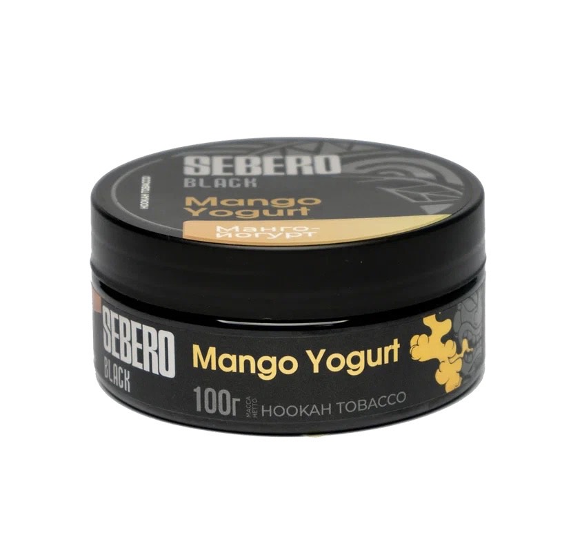 Табак для кальяна - Sebero black - Mango Yogurt ( с ароматом манго-йогурт ) - 100 г
