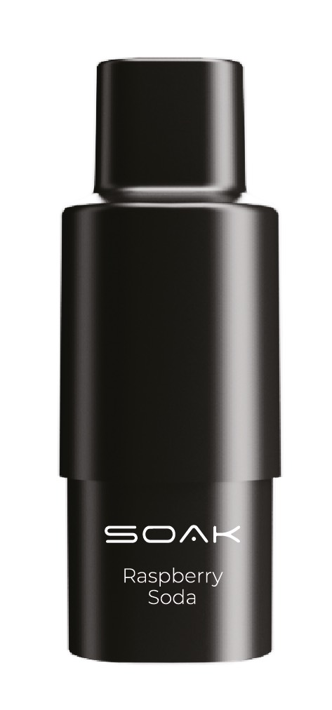 Cartridge Soak Q - Raspberry Soda 1 шт