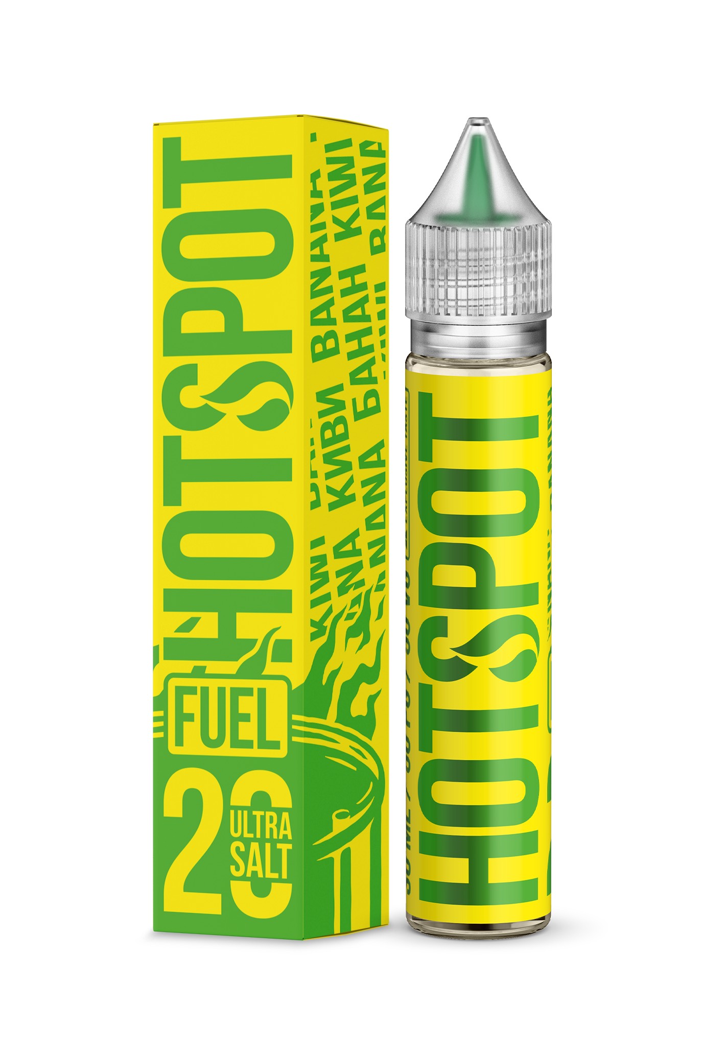 Жидкость - Hotspot Fuel - Ultra S - Kiwi Banana - 30 ml