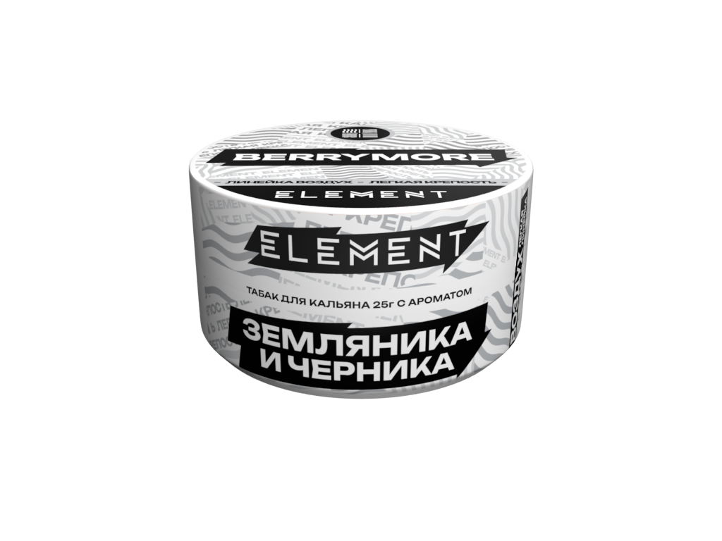Табак для кальяна - (Oбн.) Element Air - Berrymore ( с ароматом черника земляника ) - 25 г