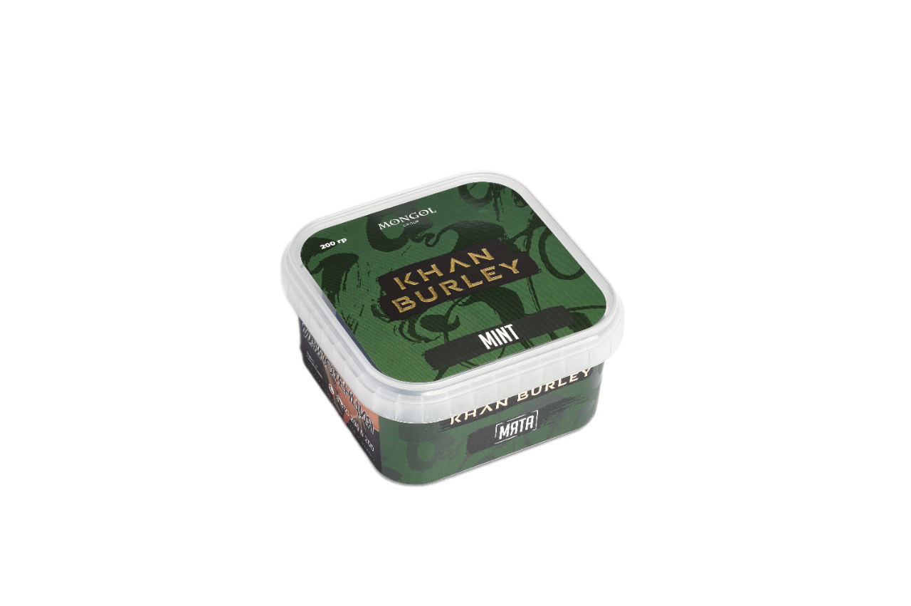 Табак для кальян - Khan Burley - MINT ( с ароматом мяты ) - 200г