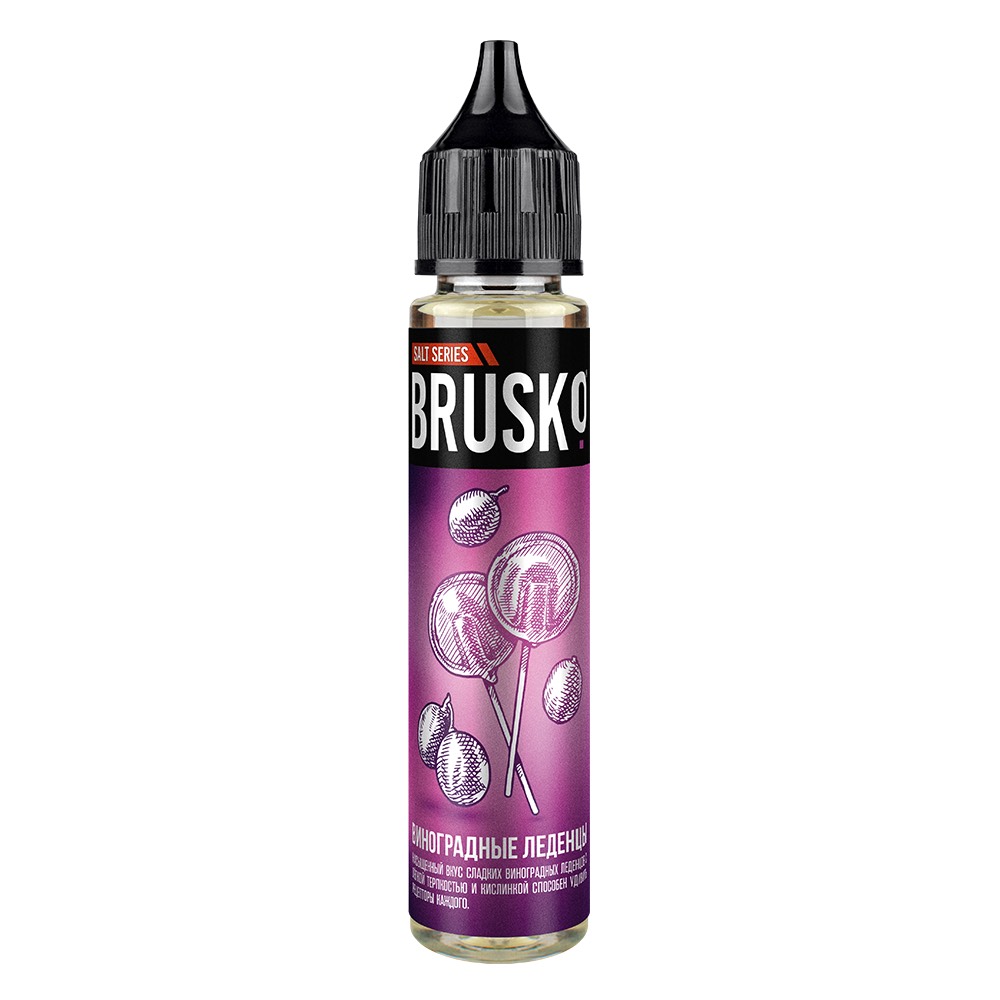 Жидкость - Brusko - Salt 20 - Виноградные леденцы - 30 ml