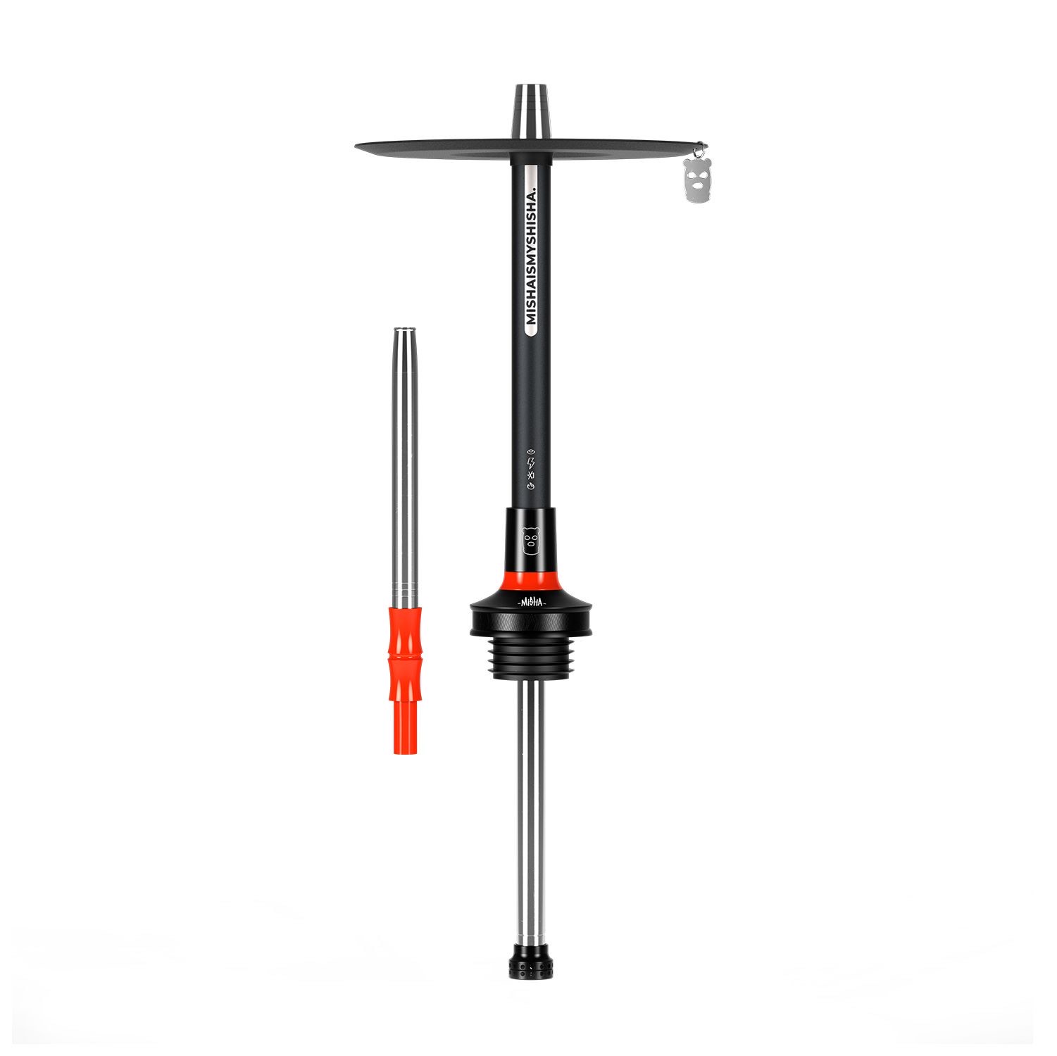 Кальян - Misha Revolt - Red Black ( шахта, мундштук,шланг ) - RVRBLCK