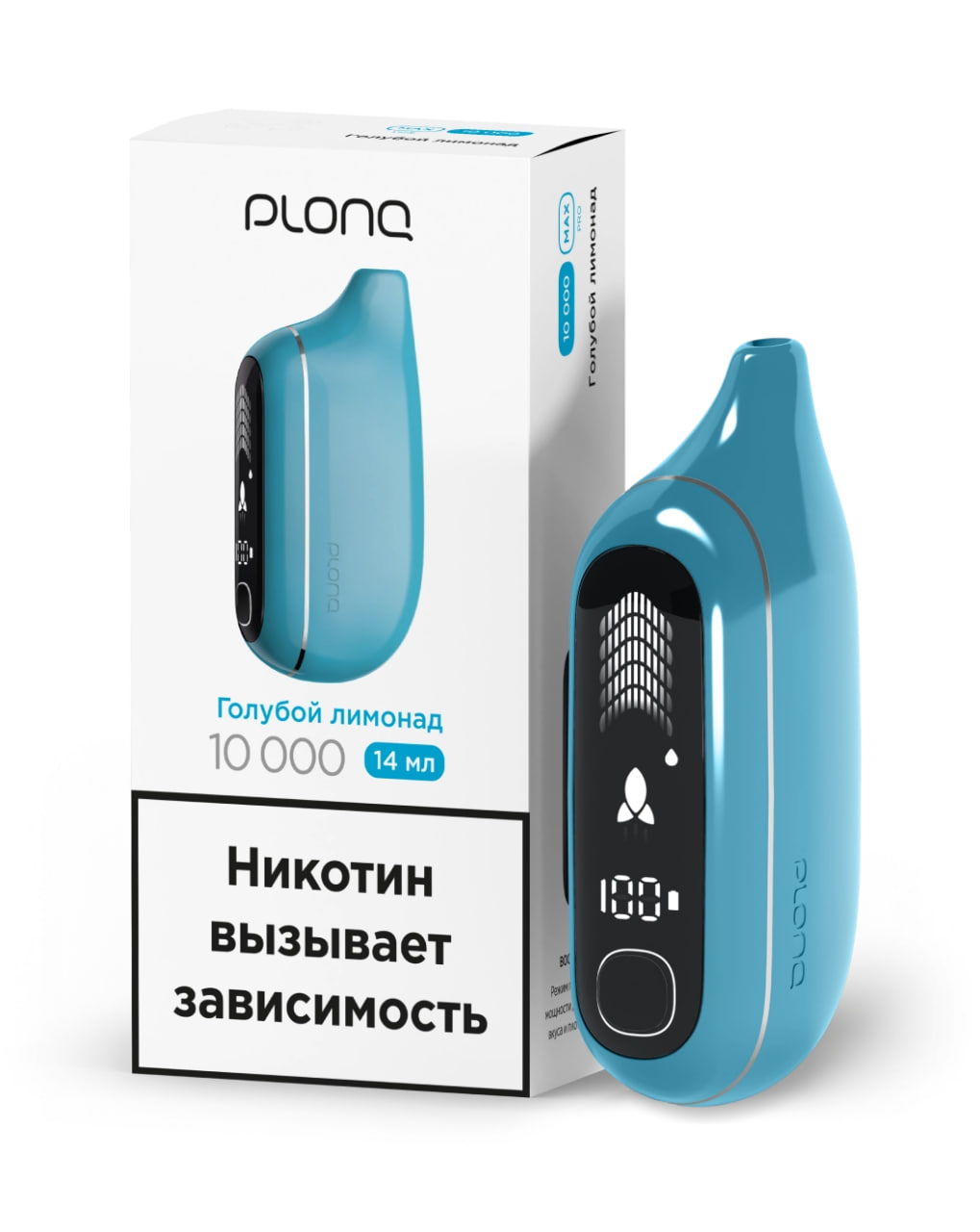 ЭСДН - Plonq Max Pro 10000 - Голубой Лимонад