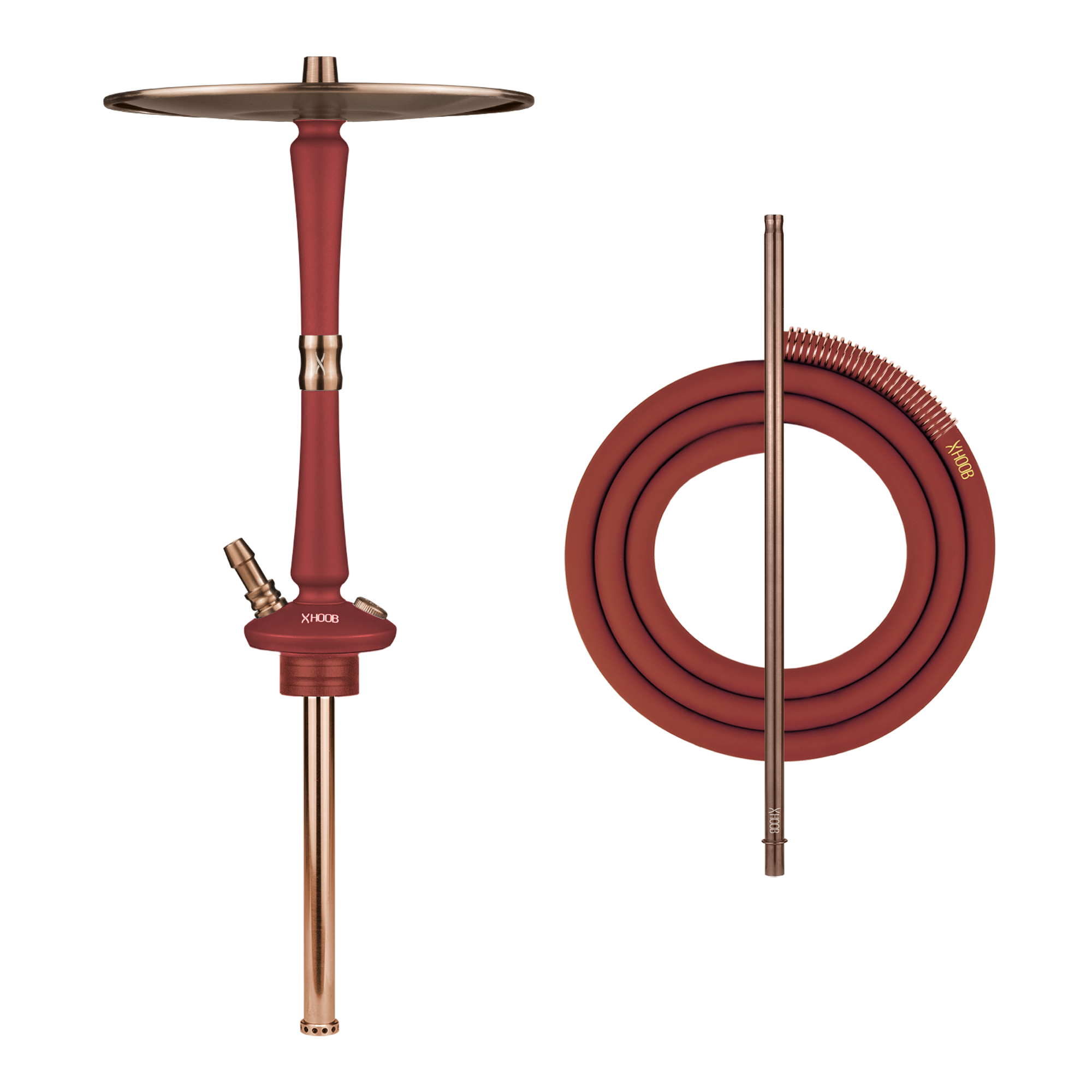 Кальян - Hoob - Go - Wine Red ( Bronze )