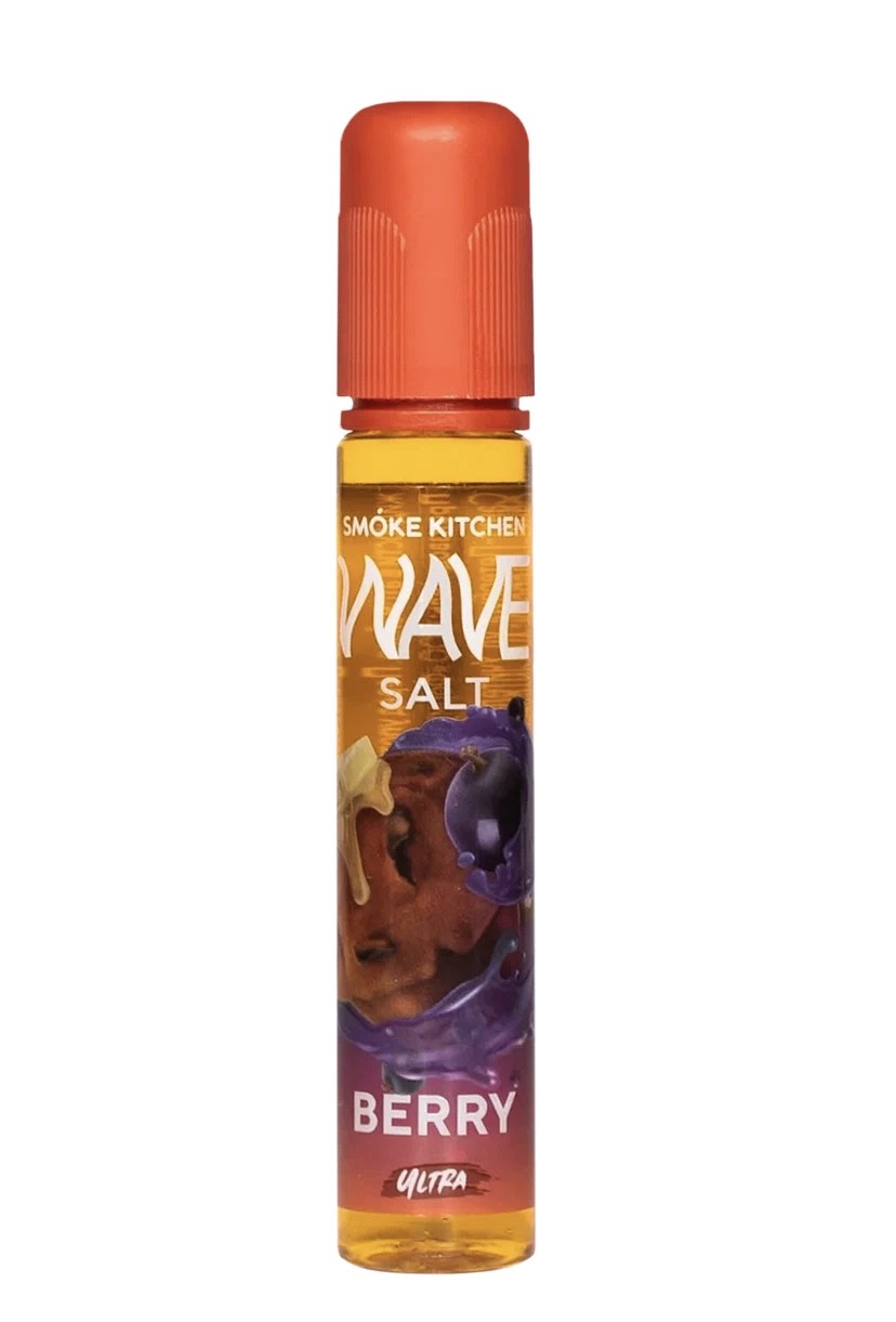 Жидкость - Smoke Kitchen Wave - Berry - ( черничный маффин ) - ULTRA Salt - 30 ml