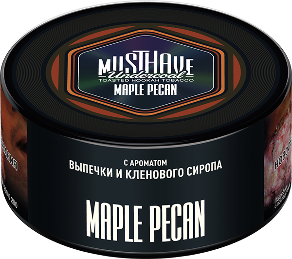 Табак для кальяна - Must Have - Maple Pecan - ( с ароматом выпечка с кленовым сиропом ) 125 г