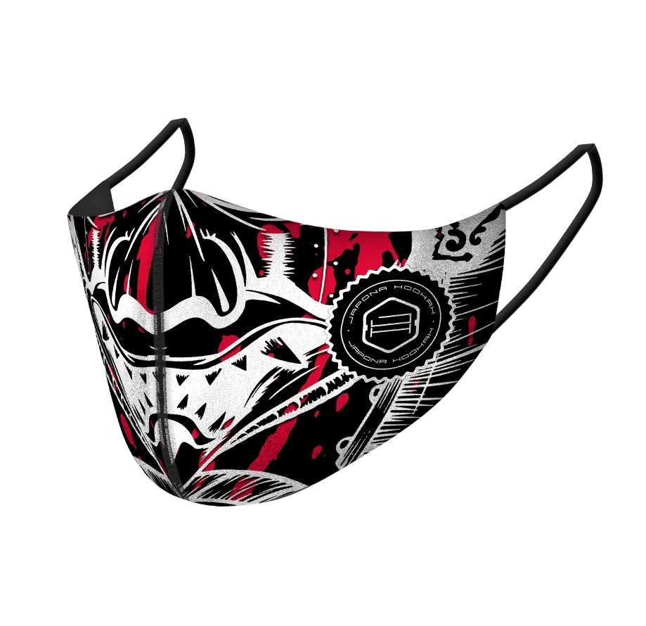 Маска - Japona Mask - Gold & Black Samurai