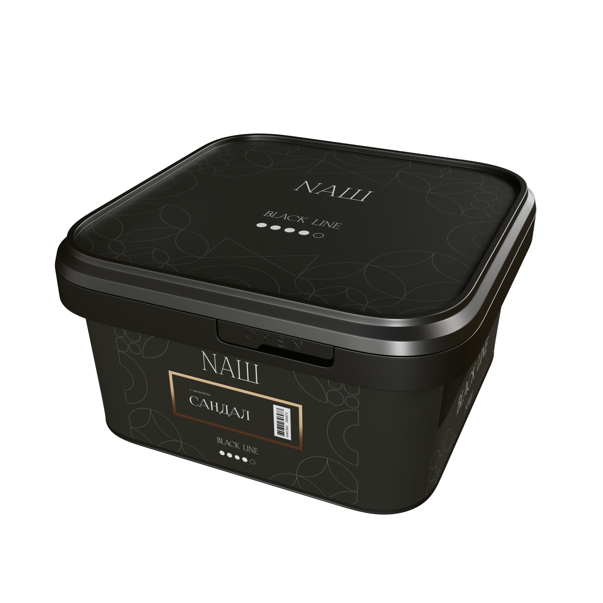 Табак для кальяна - Nаш Black - САНДАЛ ( с ароматом сандал ) - 200 г