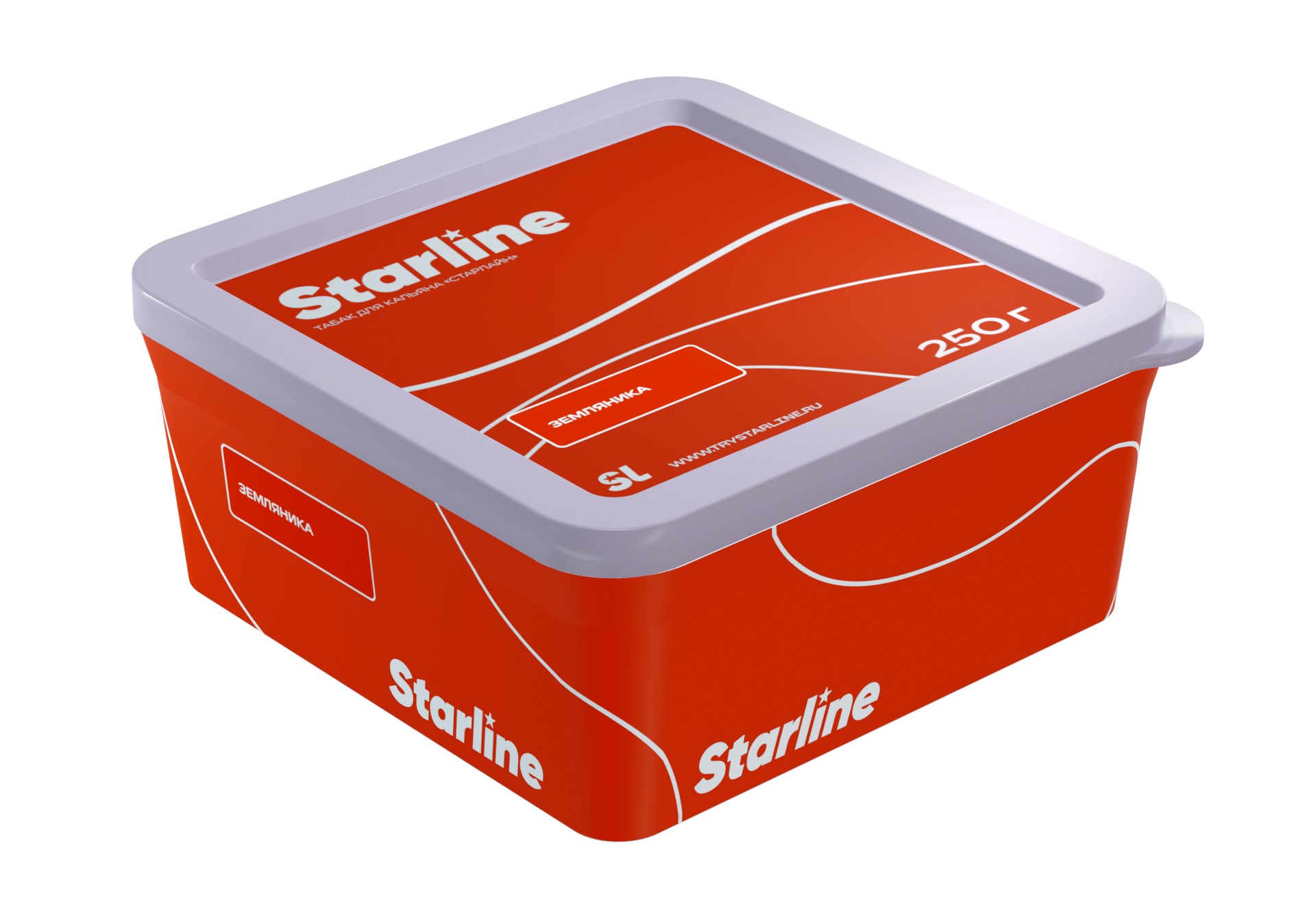 Табак для кальяна - Starline - ЗЕМЛЯНИКА ( с ароматом земляника ) - 250 г