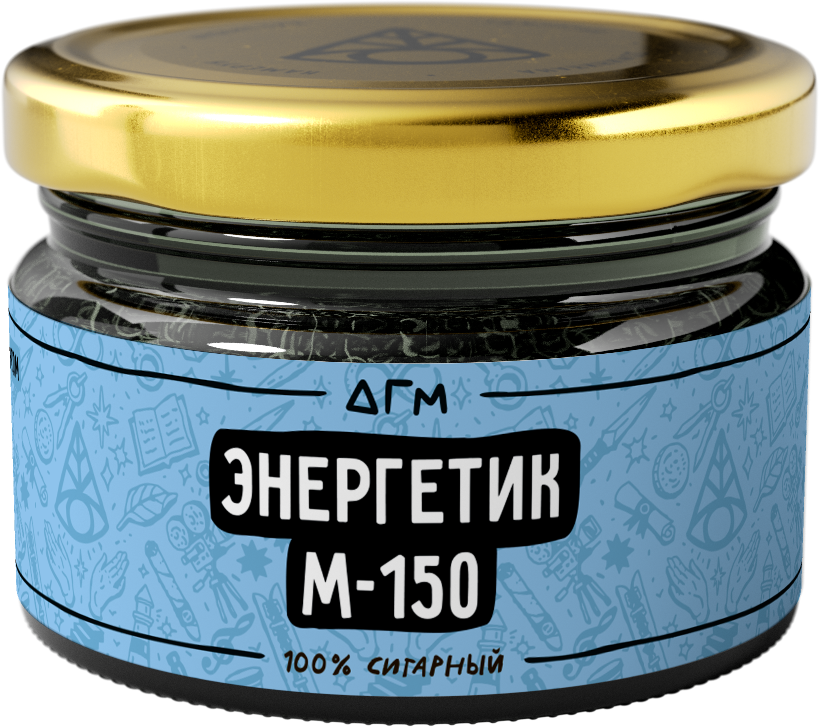 Табак для кальяна - Dogma - М150 ЭНЕРГЕТИК ( с ароматом энергетик ) - 80 г