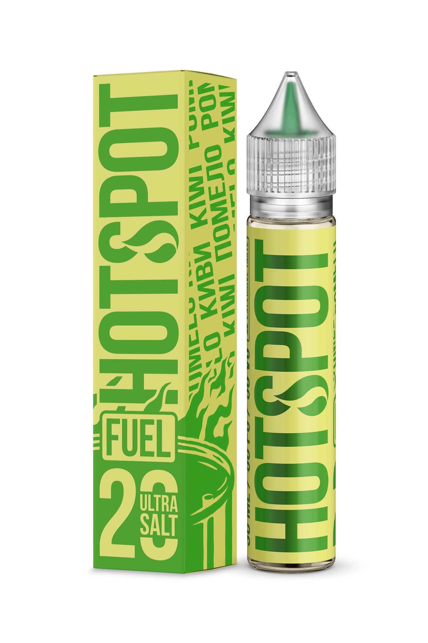 Жидкость - Hotspot Fuel - Ultra S - Pomelo Kiwi - 30 ml