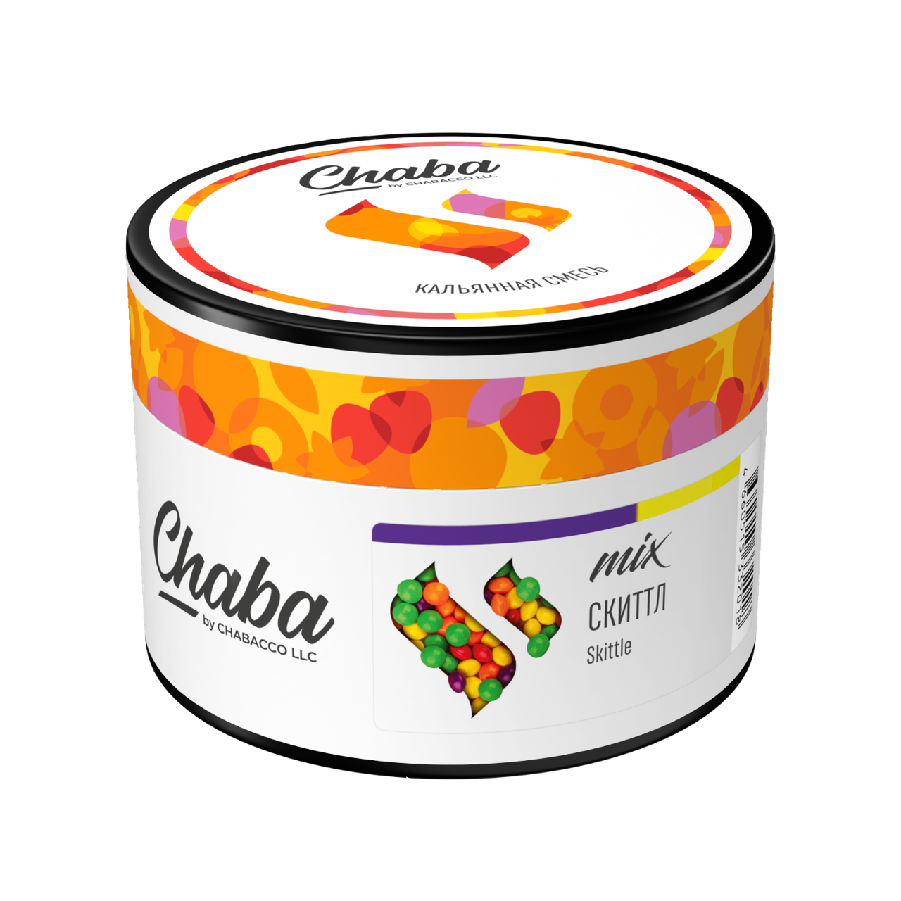 Бестабачная смесь для кальяна - Chaba Mix - Skittle ( с ароматом скитлз ) - 40 г