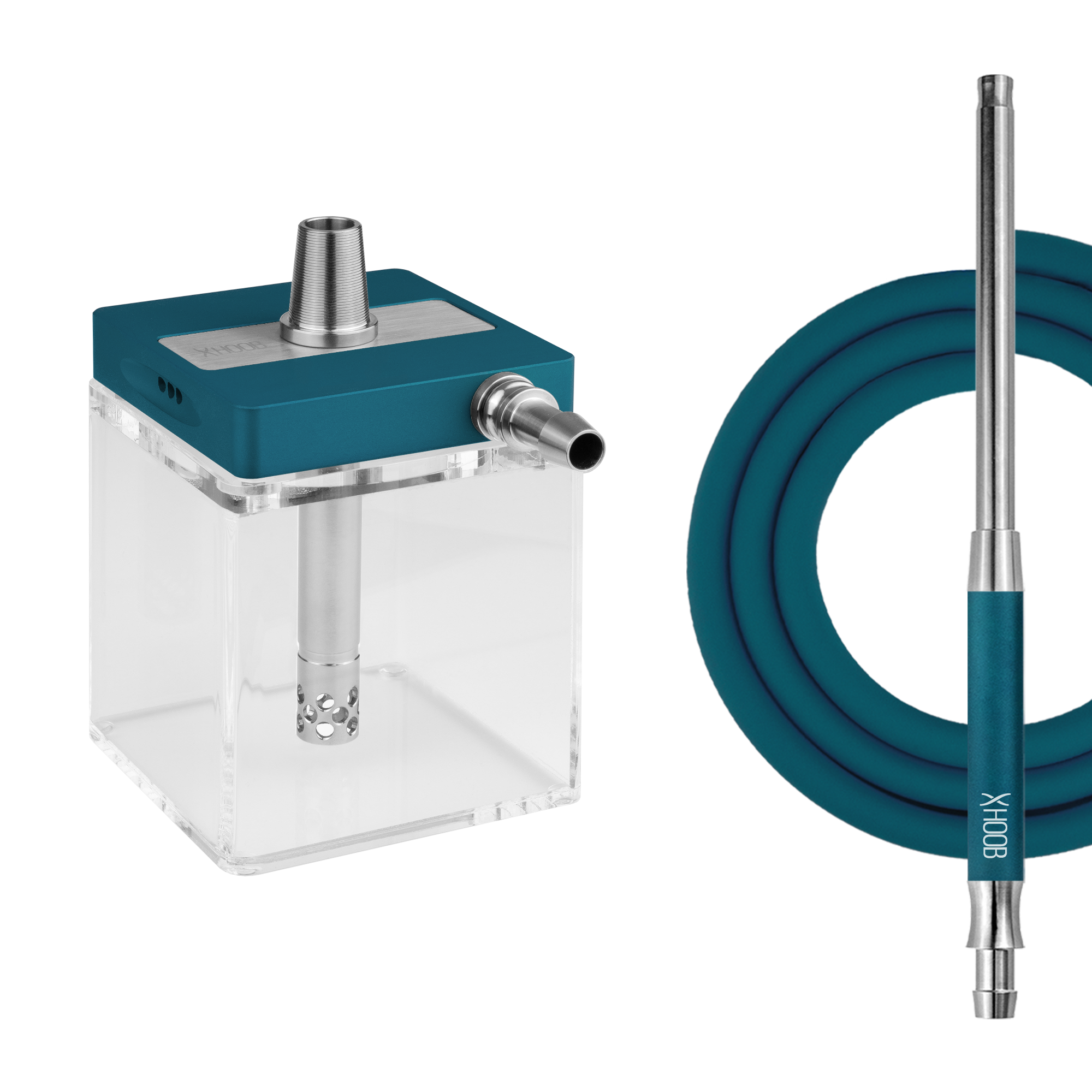 Кальян - Hoob - subAtom - Marine Blue ( Steel ) (box)