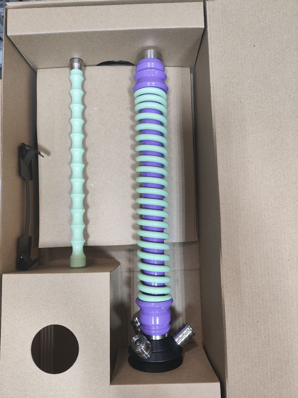 Кальян - Mamay - Coilovers - ( Сирень шахта - фисташка спираль ) - 1.14