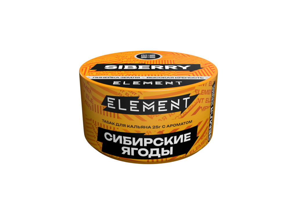 Табак для кальяна - (Oбн.) Element Earth - Siberry ( с ароматом сибирские ягоды ) - 25 г