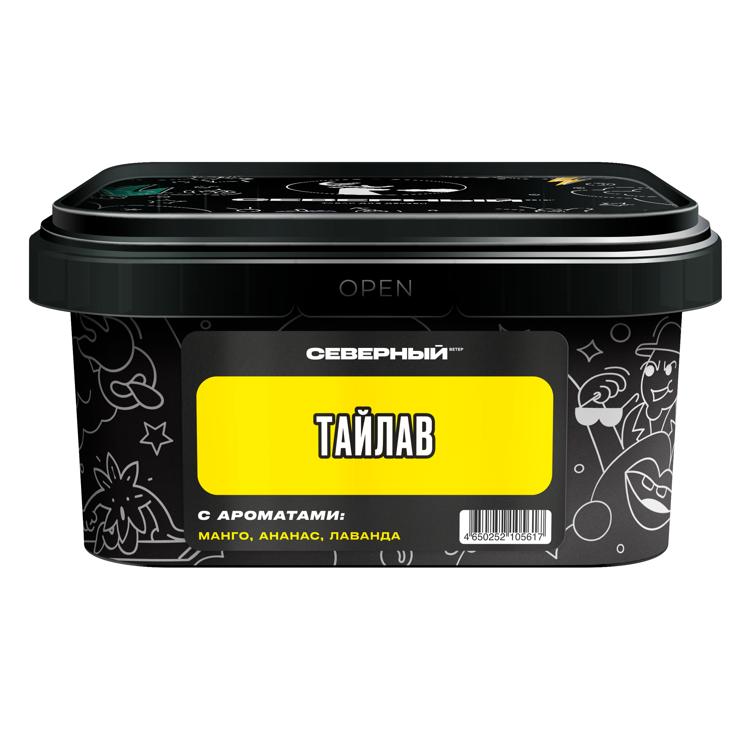 Табак для кальяна - Северный - ТАЙЛАВ ( с ароматом ананас манго лаванда ) - 200 г