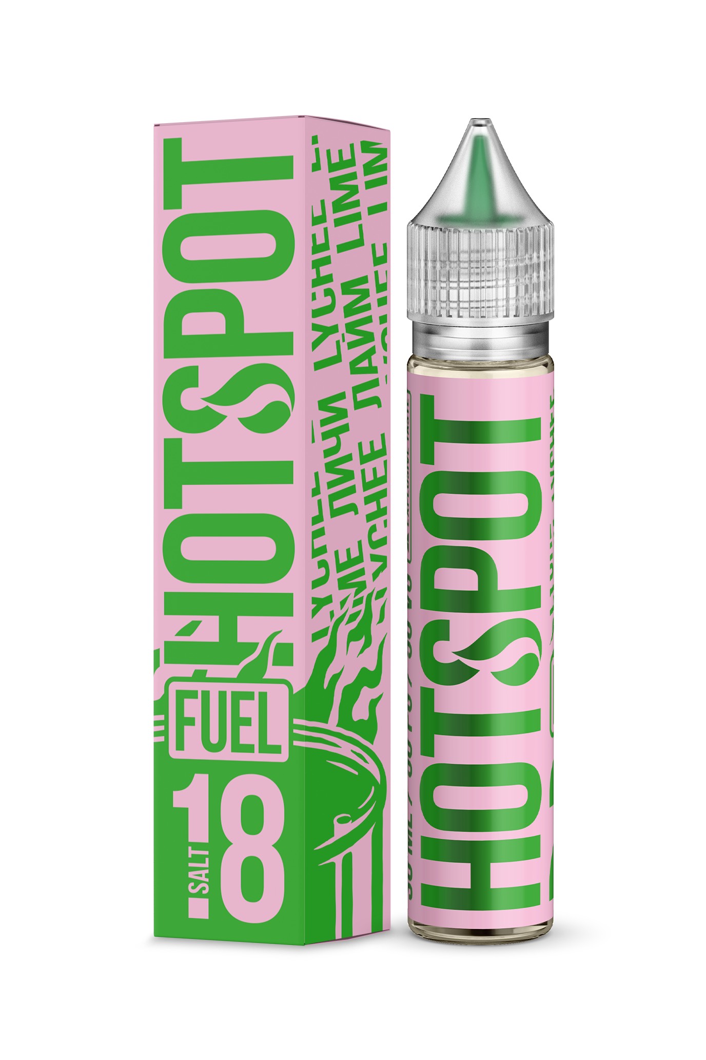 Жидкость - Hotspot Fuel - Salt 18 - Lychee Lime - 30 ml