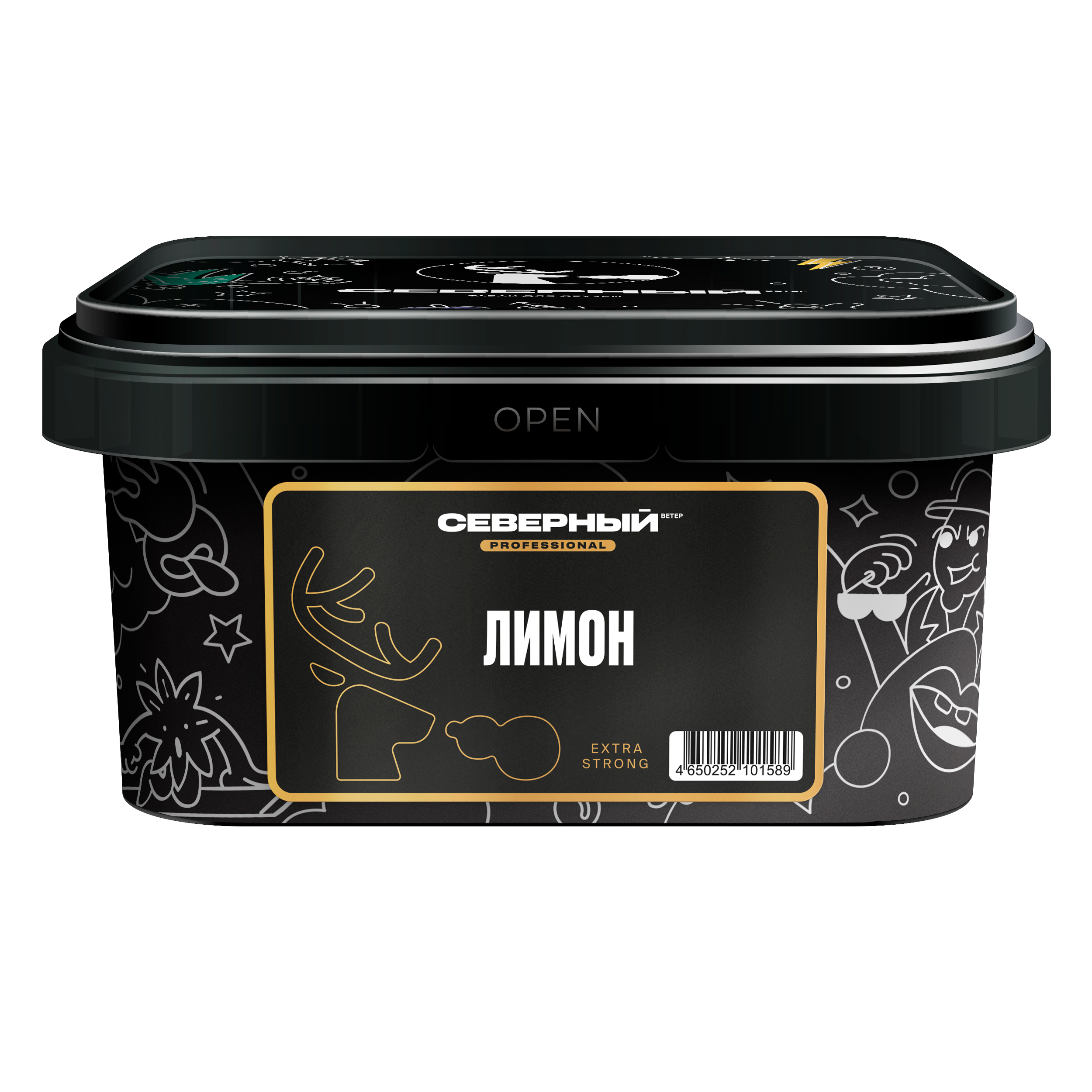 Табак для кальяна - Северный PRO - ЛИМОН ( с ароматом лимон ) - 200 г