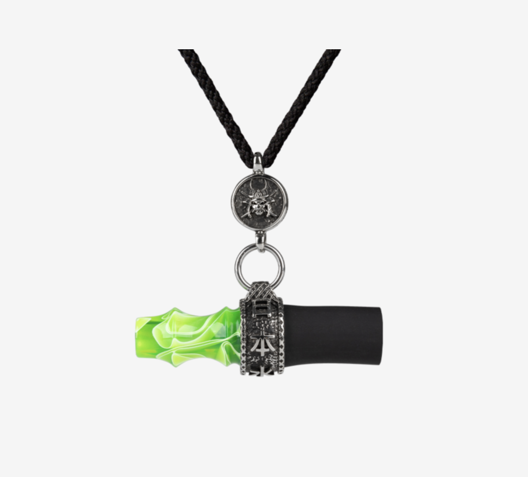 Персональный мундштук Japona Hookah - Samurai Mini Cord Green