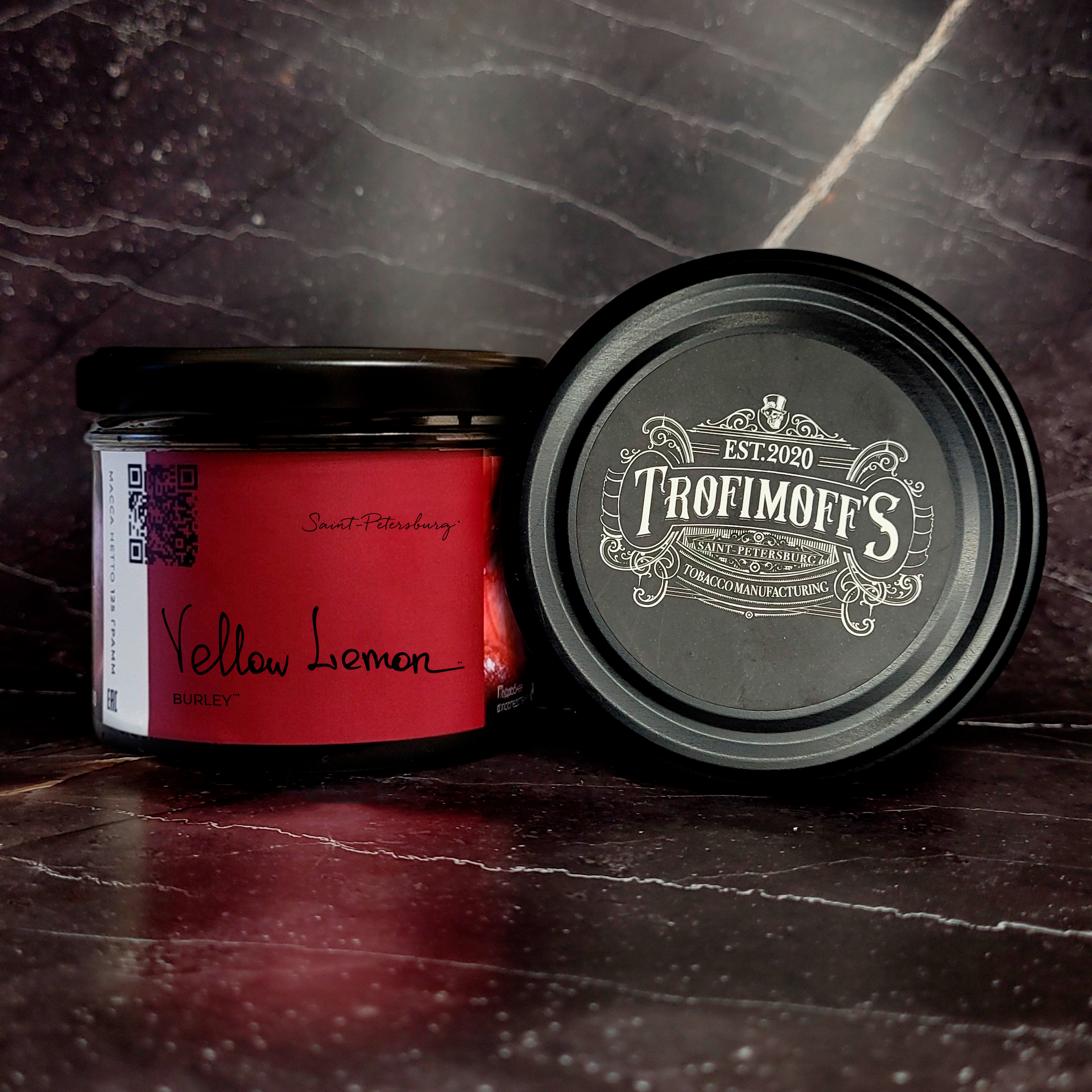 Табак для кальяна - Trofimoff's Burley - Yellow Lemon ( с ароматом лимон ) - 125 г