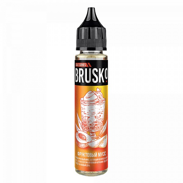 Жидкость - Brusko - Salt 50 - Фруктовый мусс - 30 ml